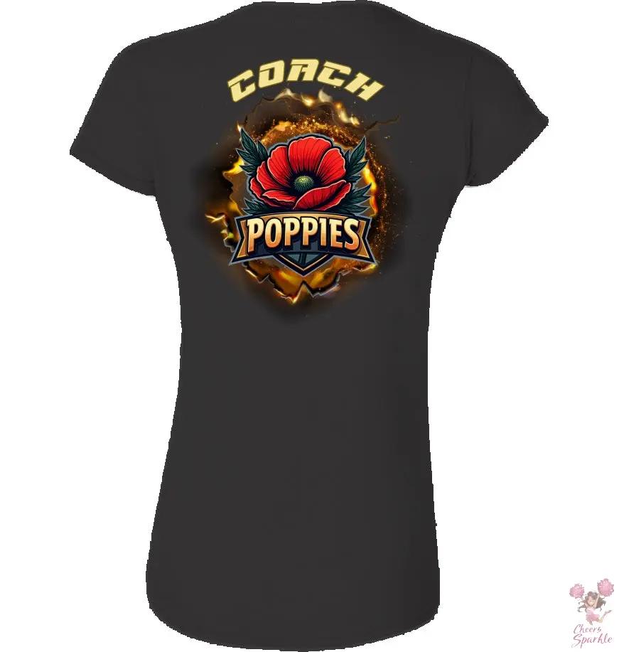 Invaders Saison Coach Tshirt Collection Poppies Cheers and Sparkle