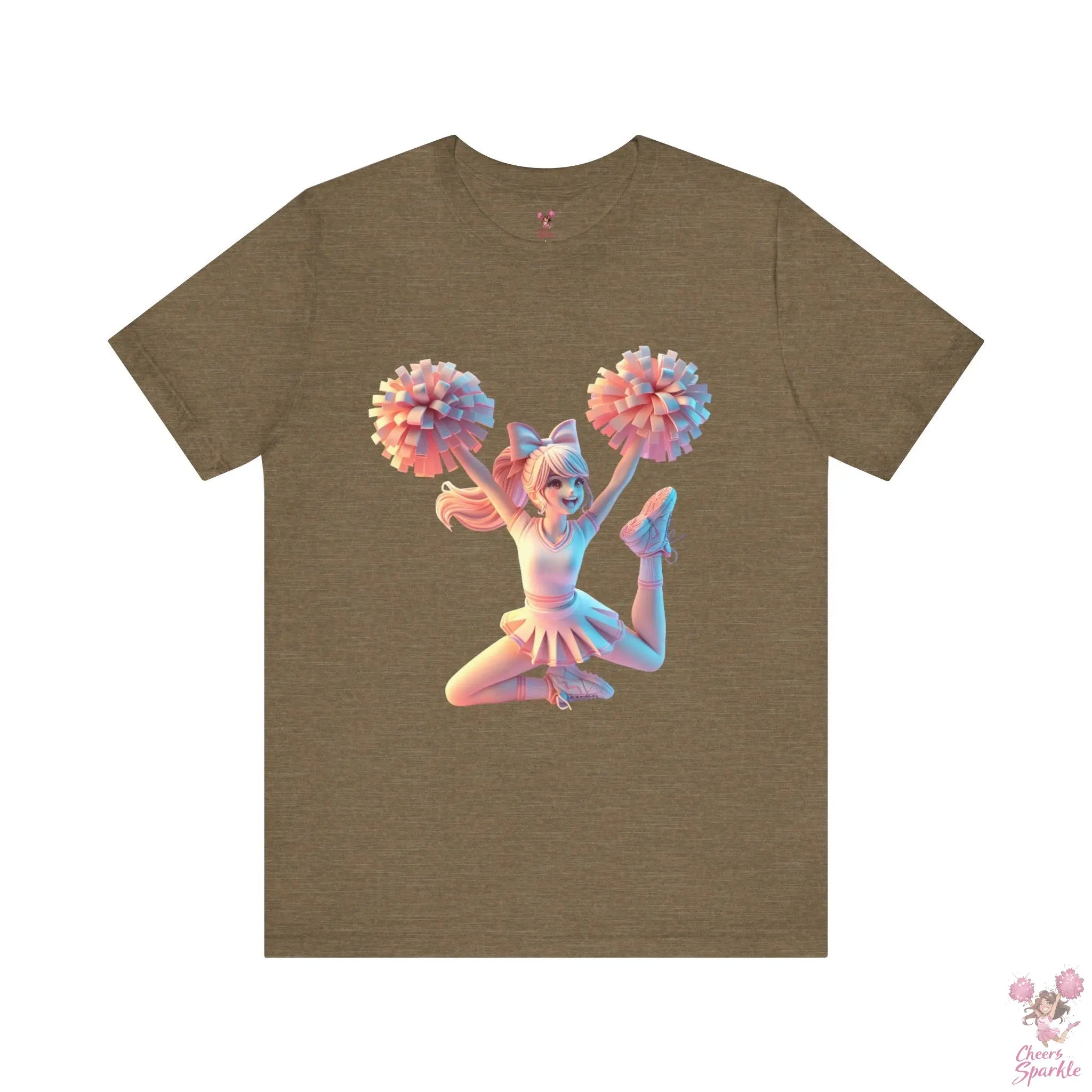 Lebendiger 3D-Druck eines Cheerleaders - Unisex - Cheers and Sparkle