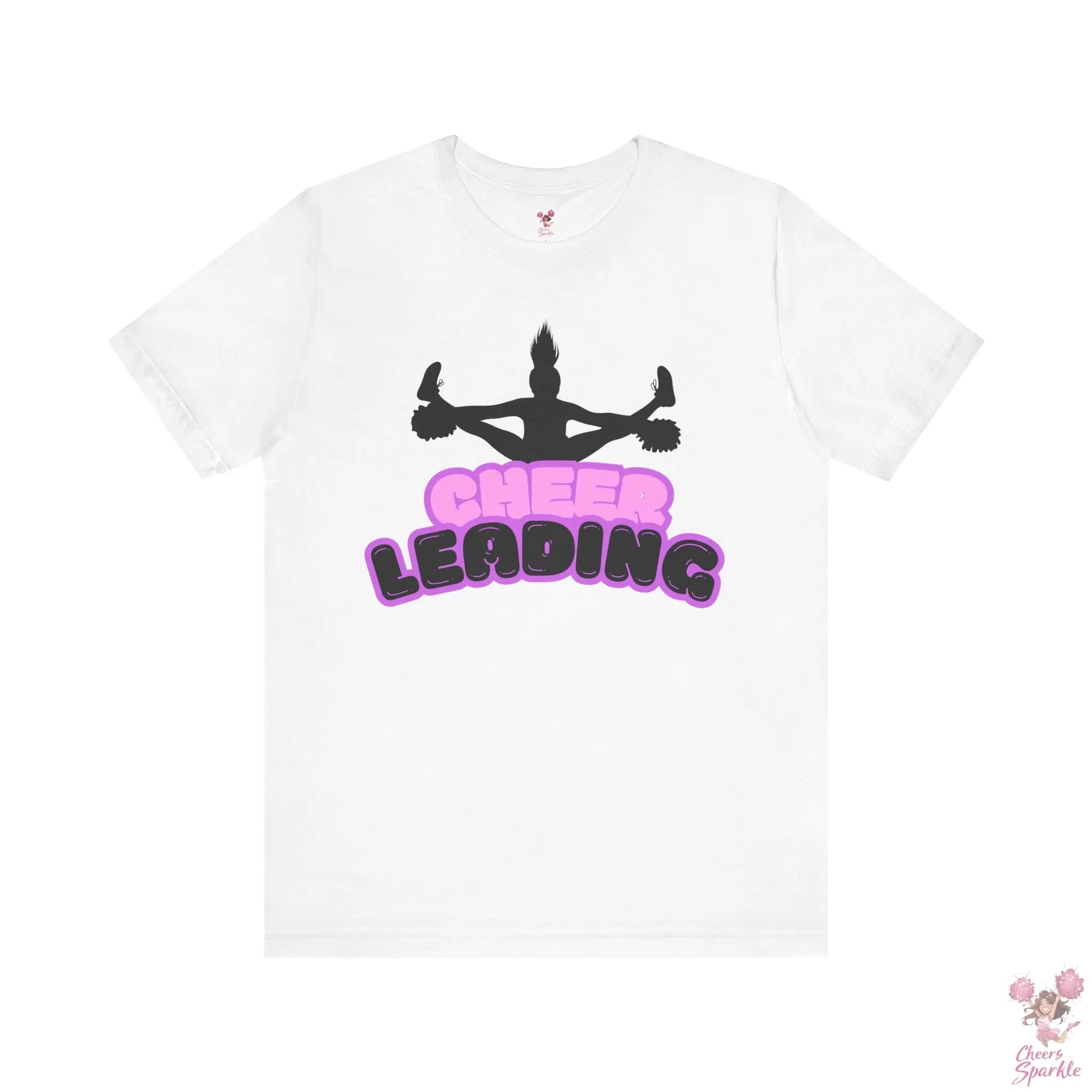 Cheerleader T-Shirt Flyer Motiv Cheers and Sparkle