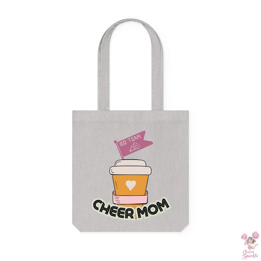 Leinen Einkaufstasche "Cheer Mom" Cheers and Sparkle