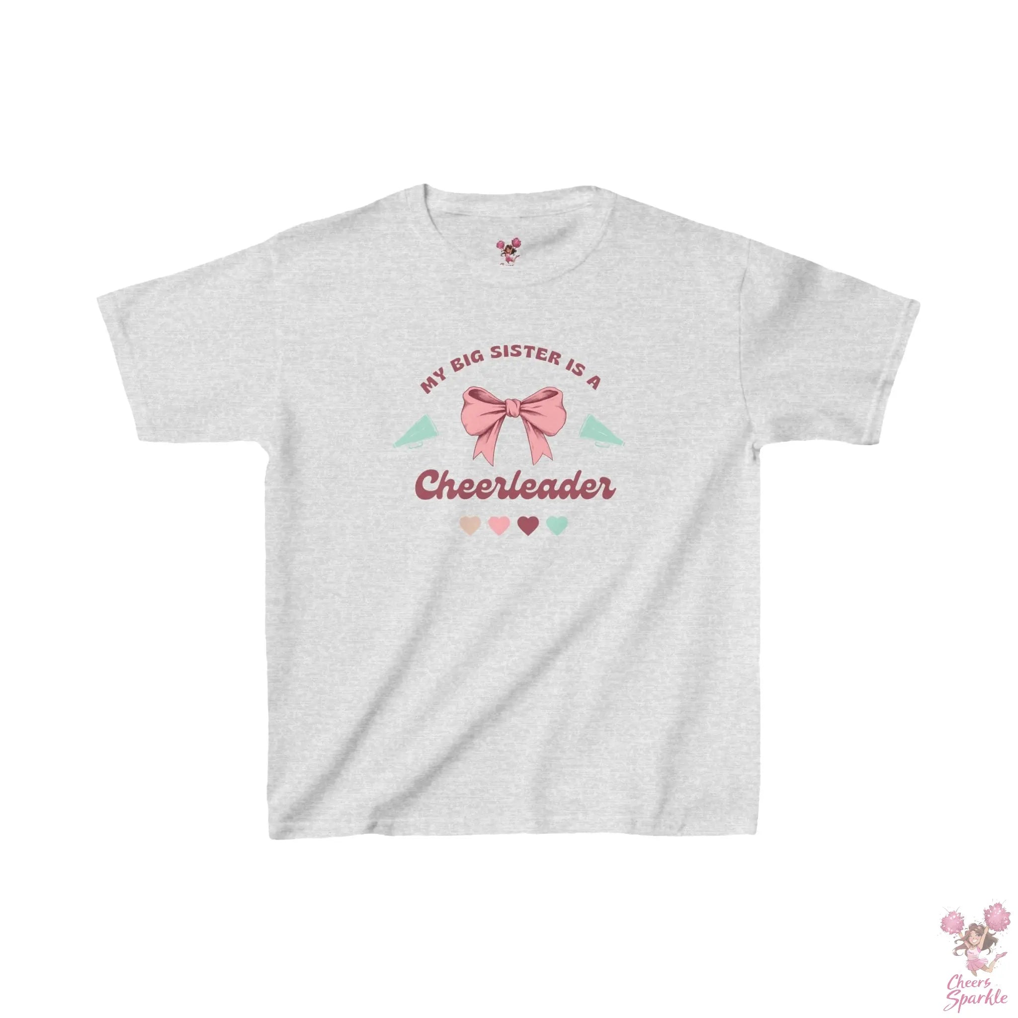 Kinder T-Shirt „My Big Sister is a Cheerleader“ - Cheers and Sparkle
