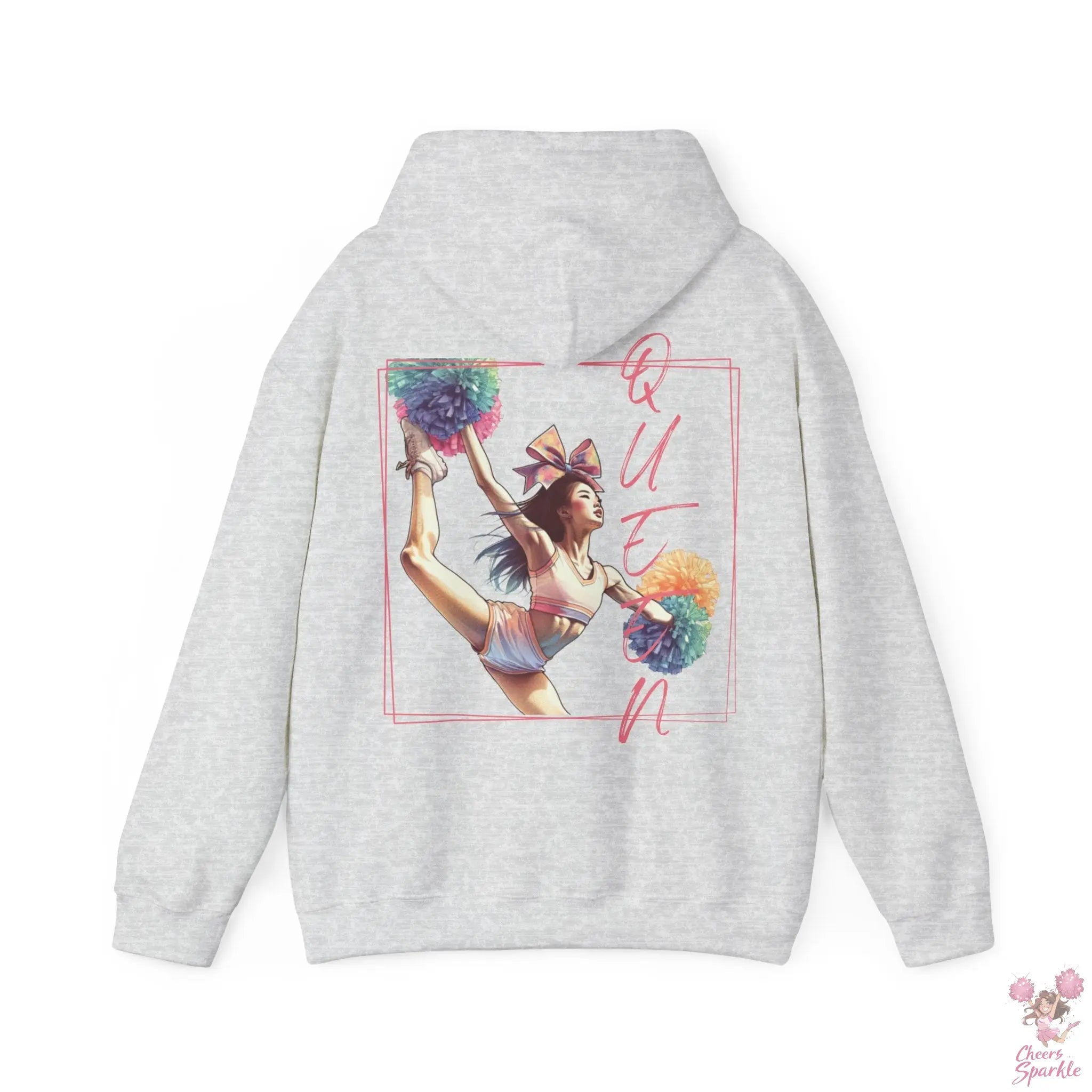 Stylische Cheerleader-Hoodie Cheers and Sparkle