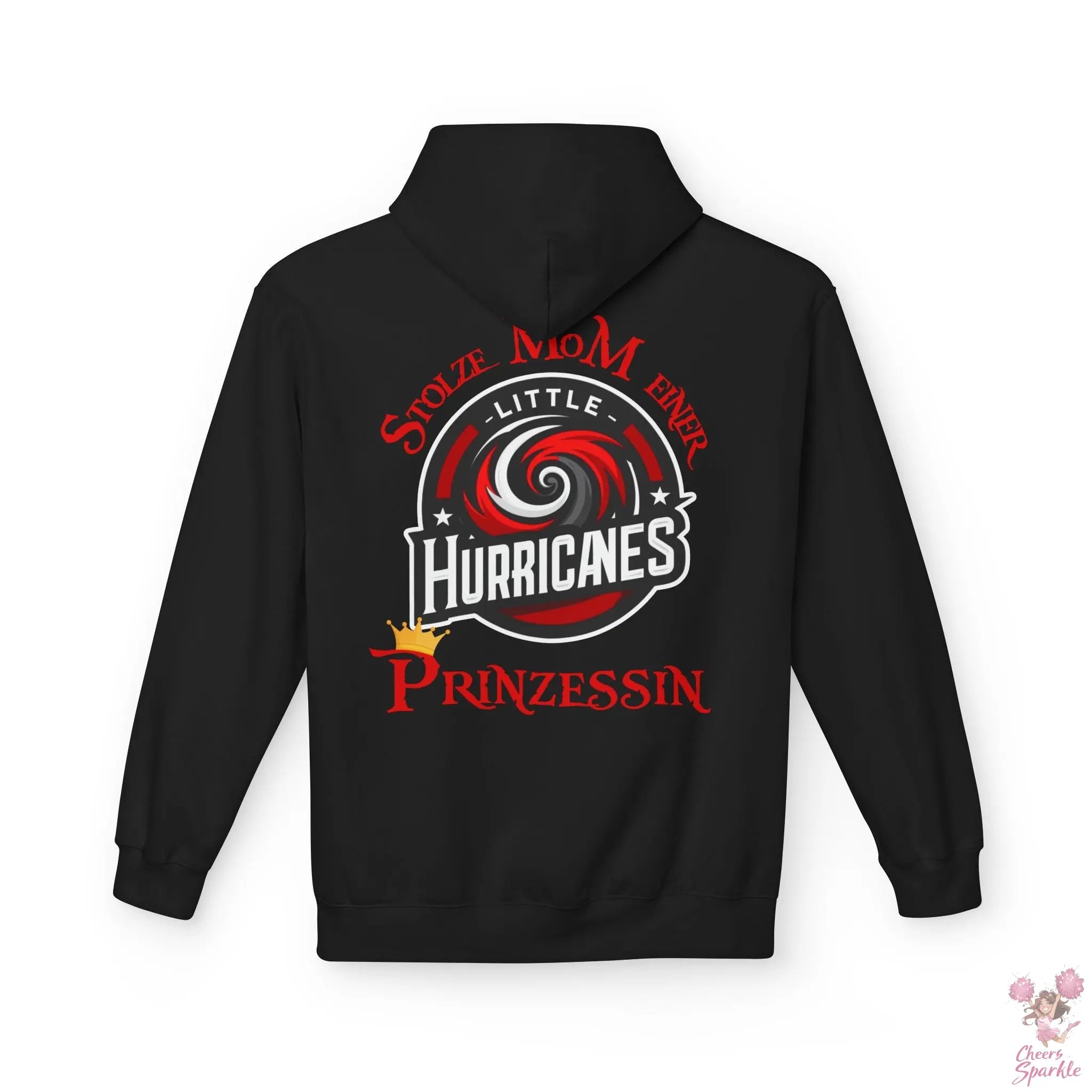 Vienna Pirates Hoodie - Stolze Mom einer Little Hurricane Prinzessin Cheers and Sparkle