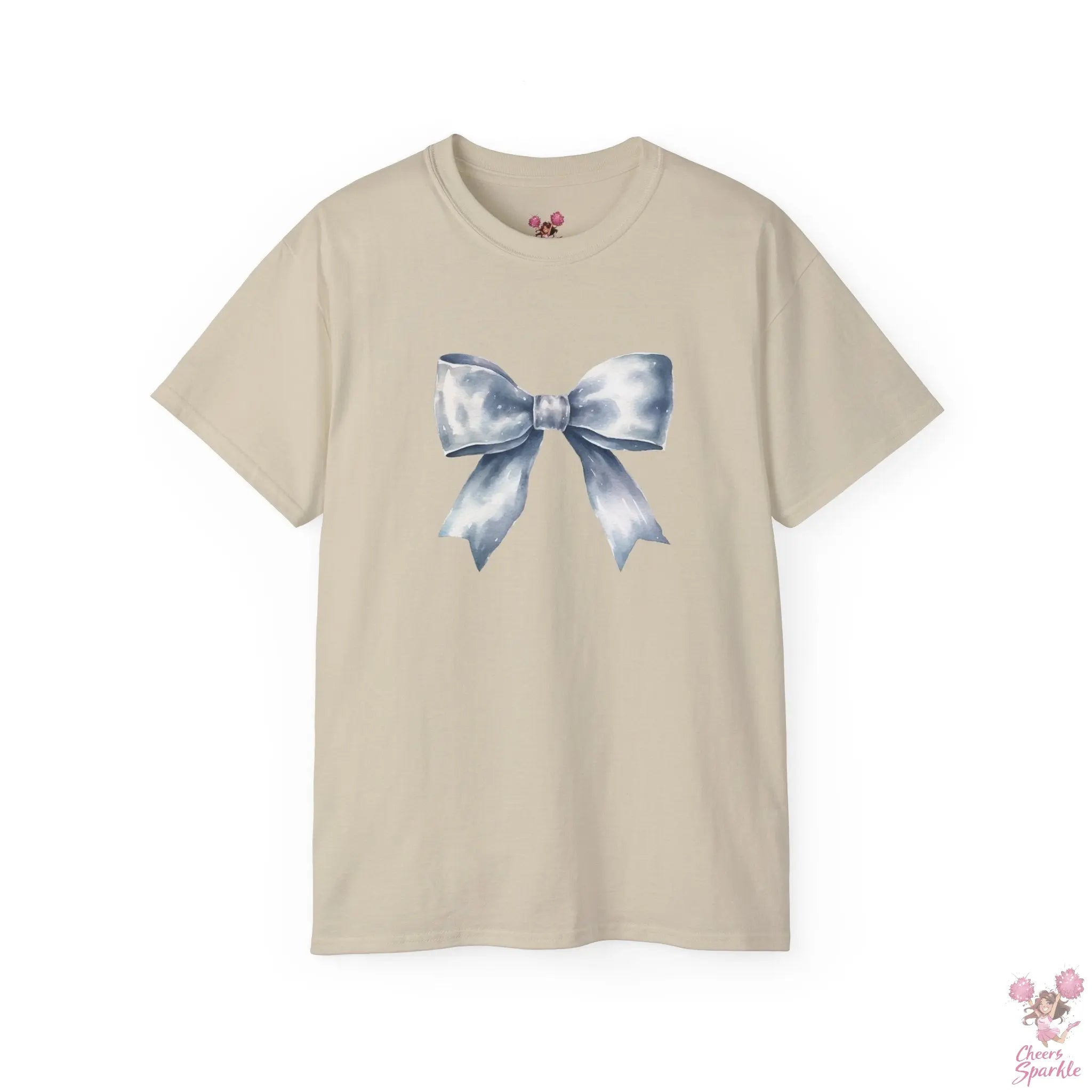 T-Shirt mit Bow Cheers and Sparkle
