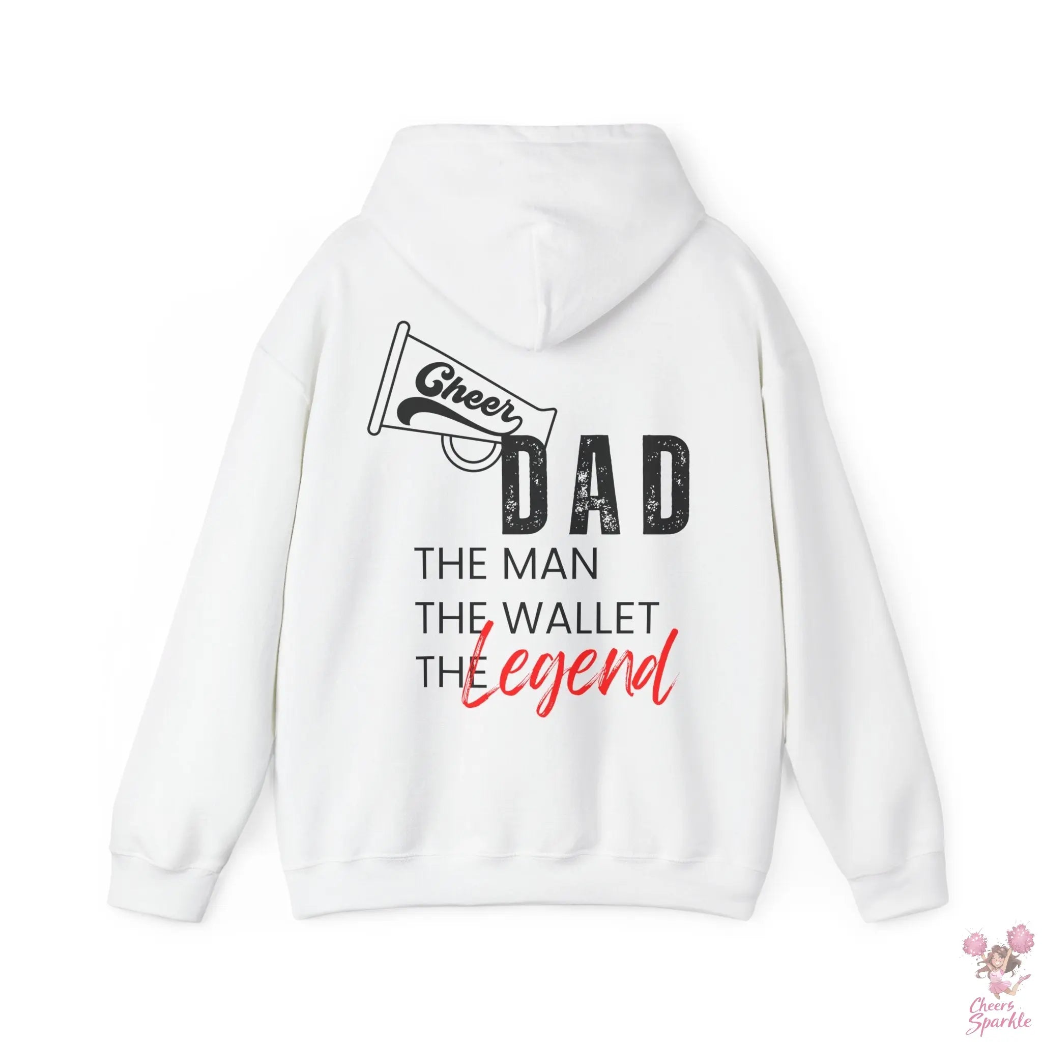 Cheer Dad "The Legend" Hoodie Printify