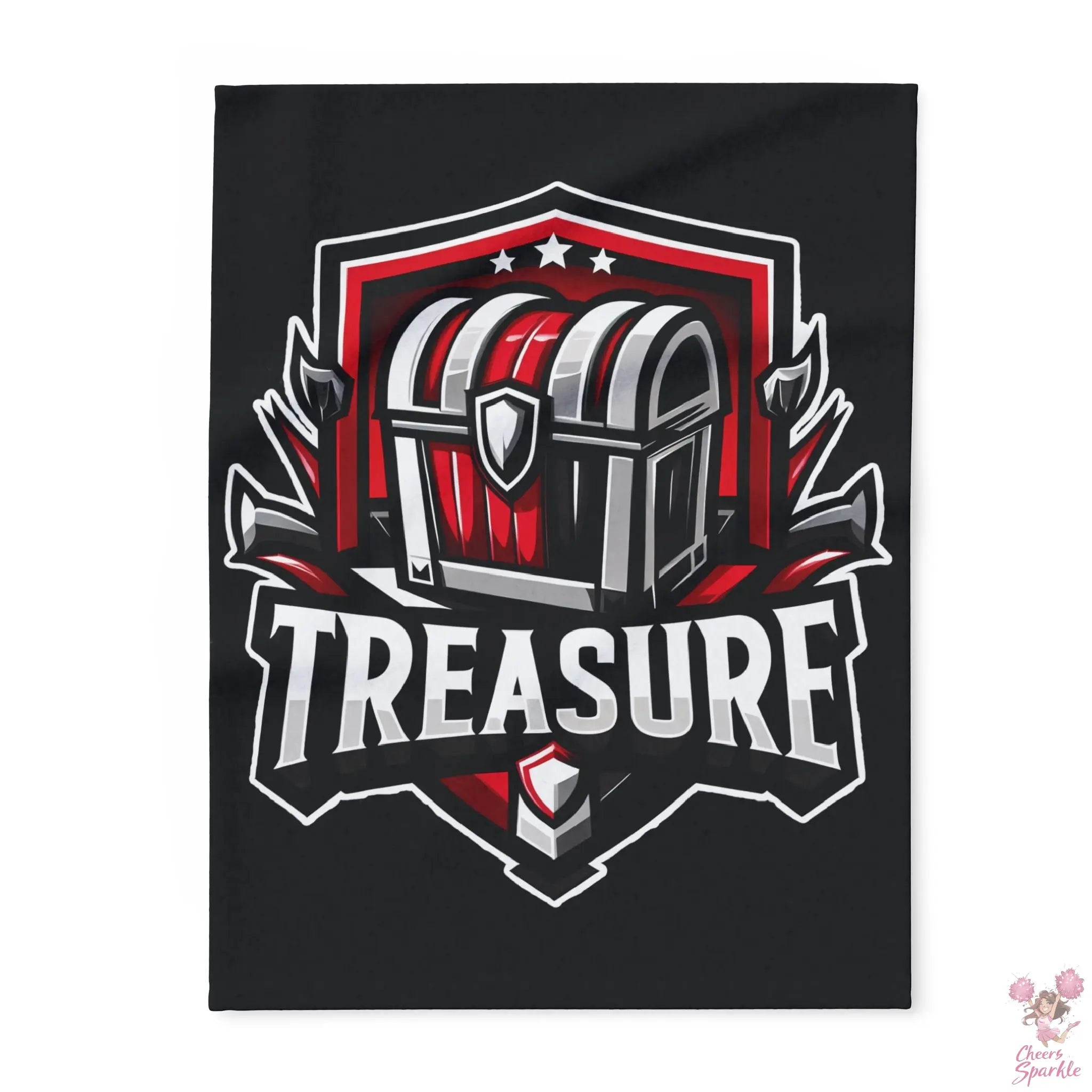 Fleece-Decke für gemütliche Momente Cheers and Sparkle