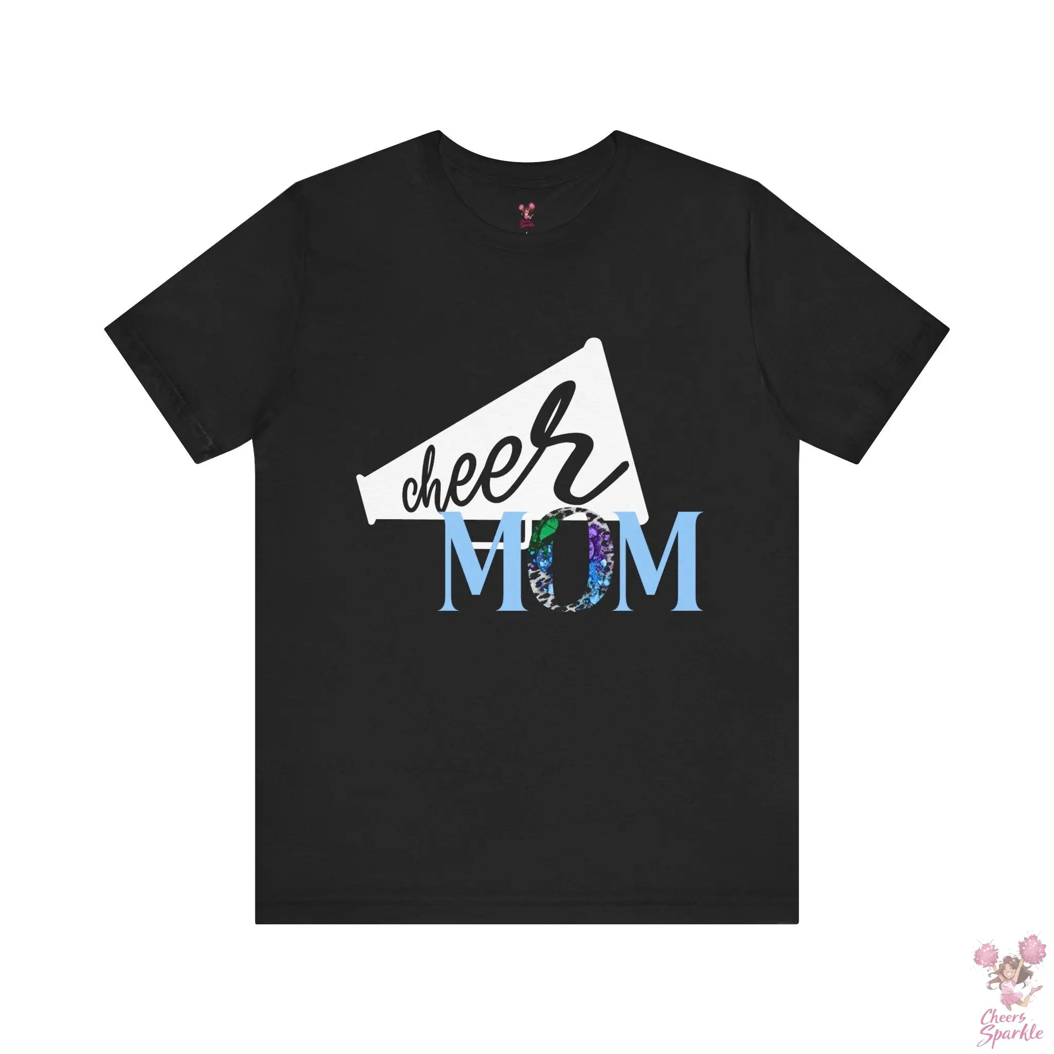 Cheer Mom T-Shirt V-Neck Cheers and Sparkle