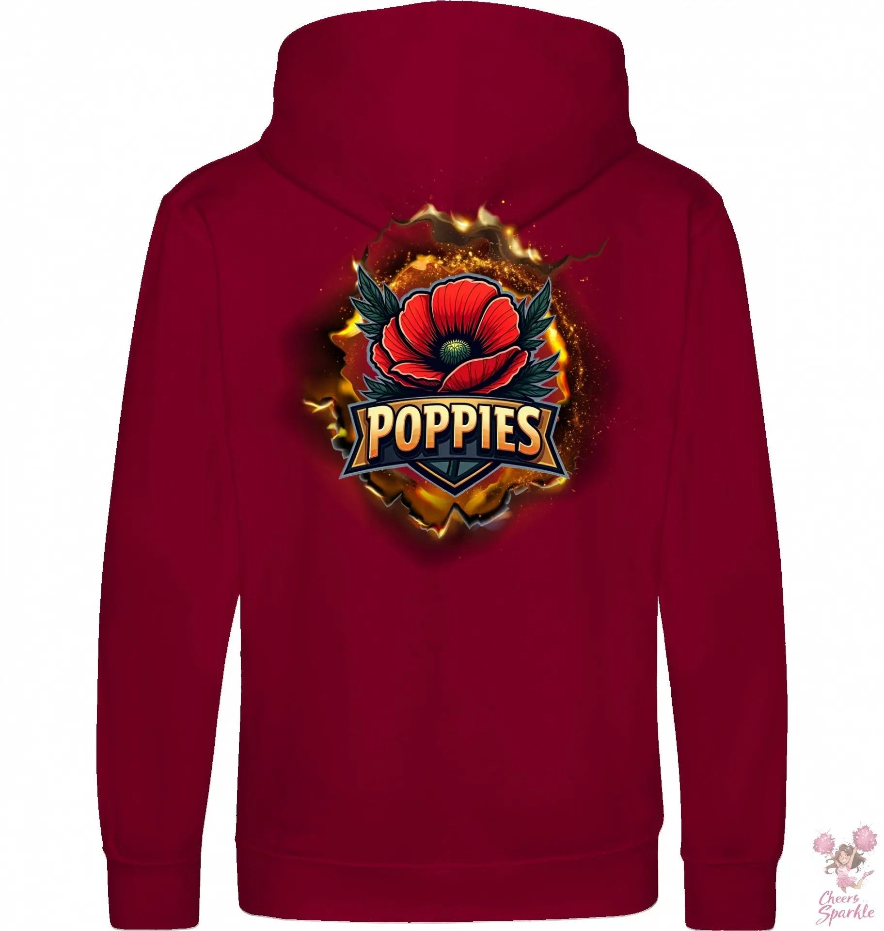 Invaders Saison 25/26 Collection Hoodie Poopies Cheers and Sparkle