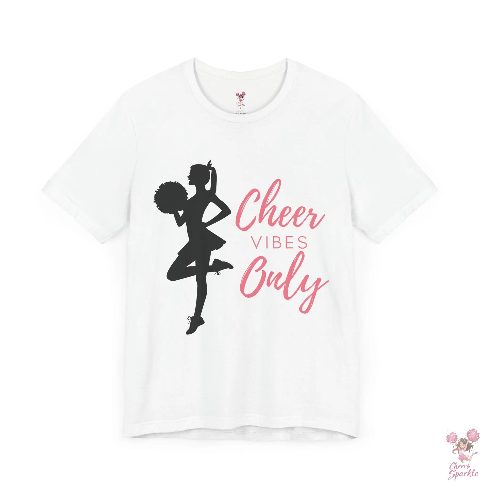 "Cheer Vibes Only" T-Shirt Cheers and Sparkle