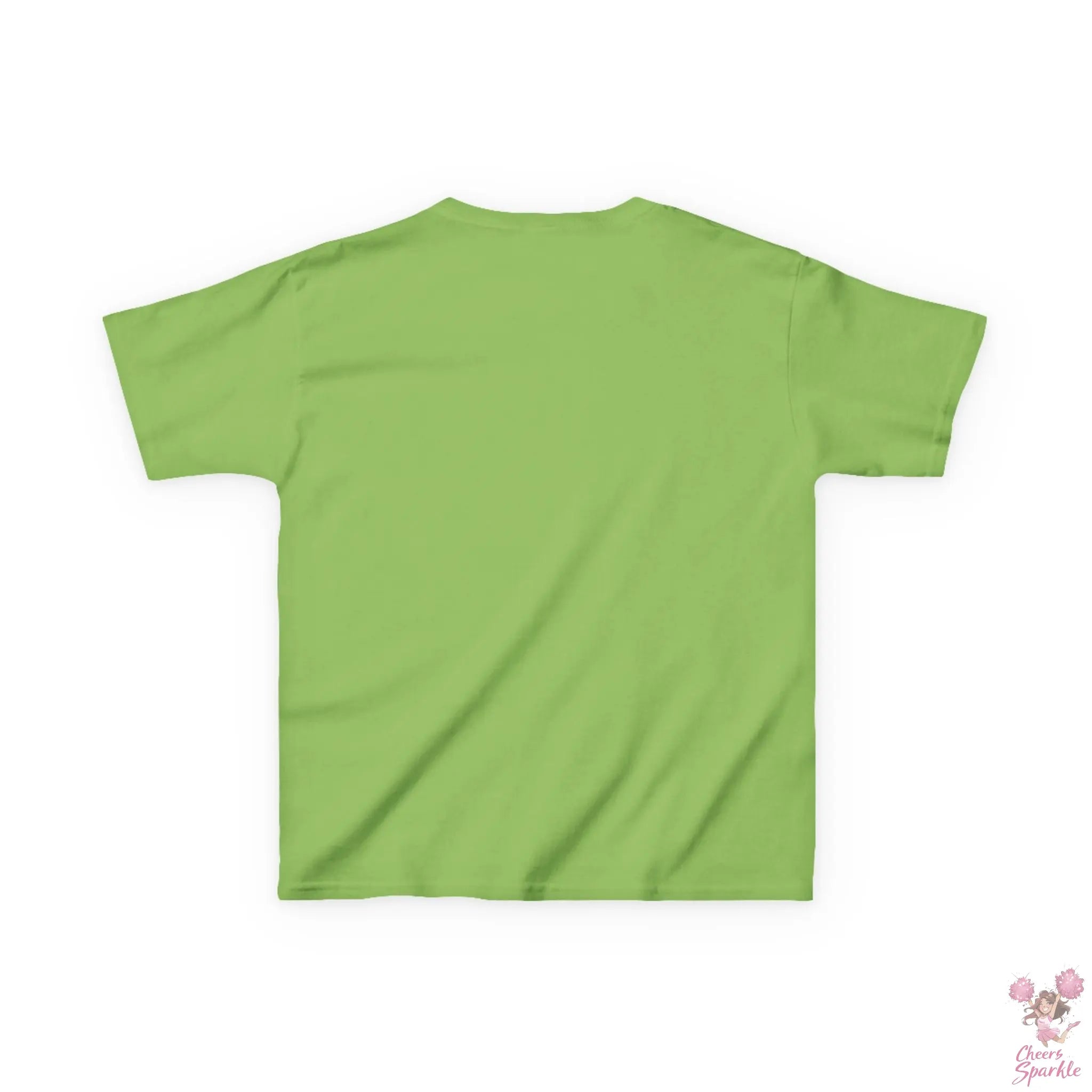 Kids T-Shirt mit einer Silhouette einer Cheerleaderin Printify