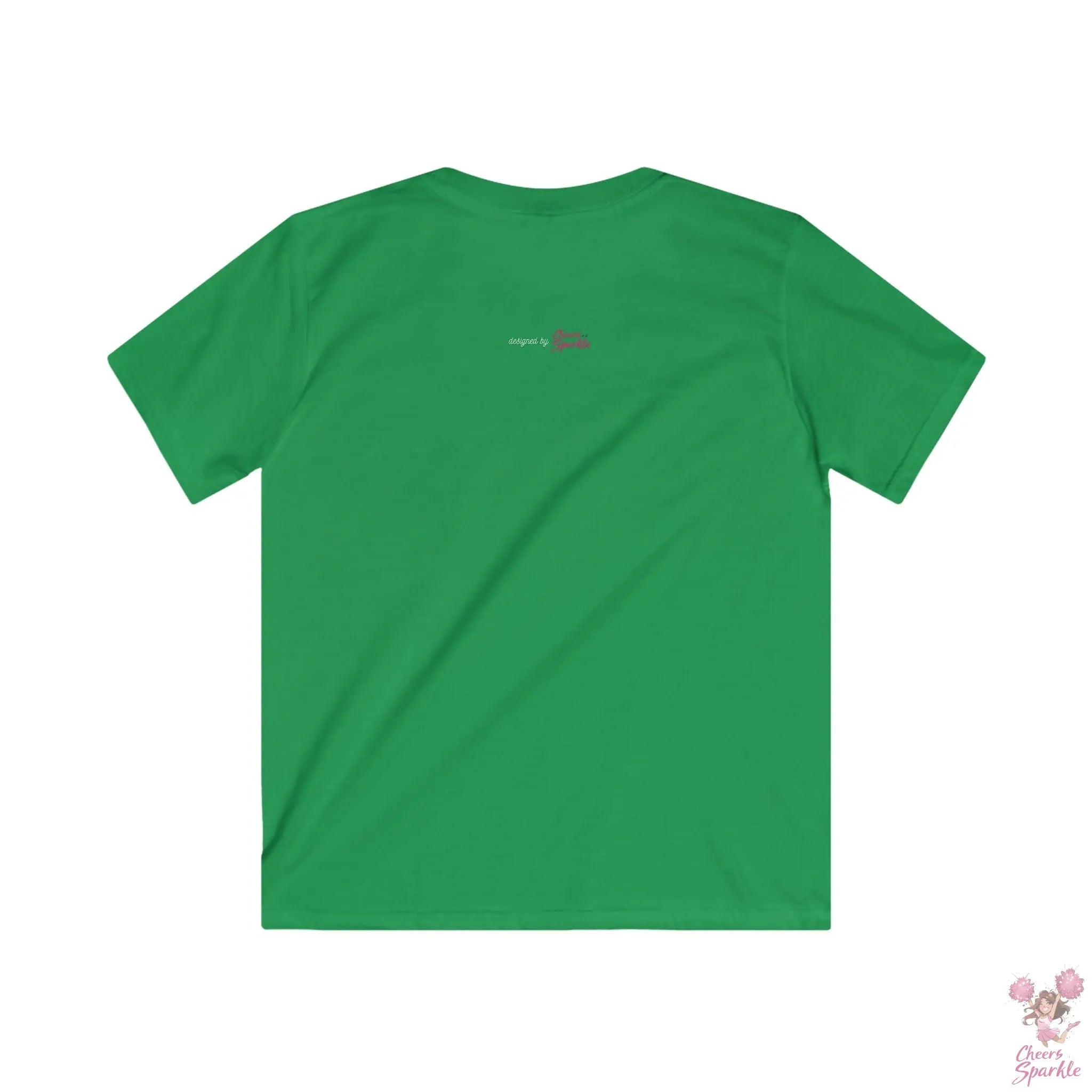 Mädchen Cheerleader T-Shirt Cheers and Sparkle