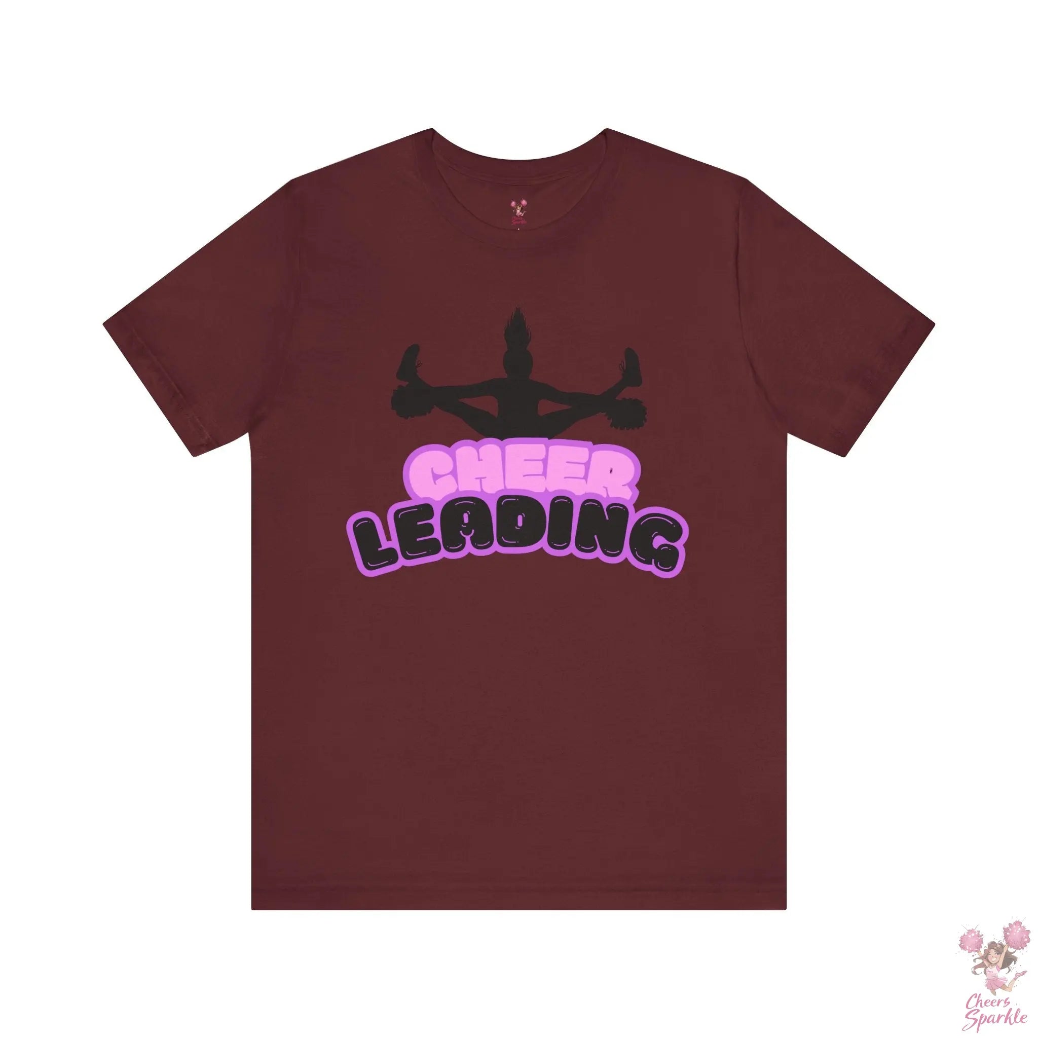 Cheerleader T-Shirt Flyer Motiv Cheers and Sparkle