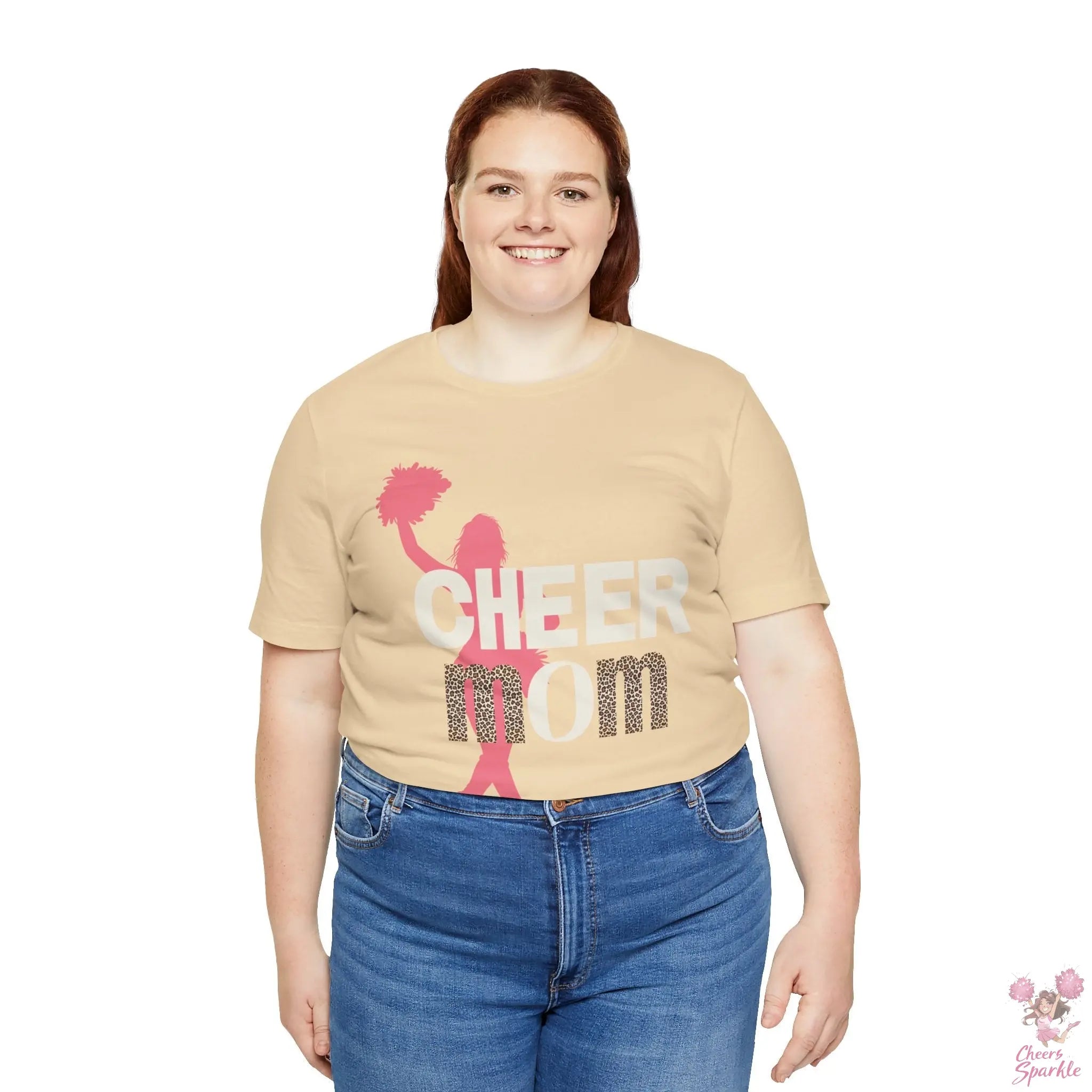 Cheer Mom T-Shirt Cheers and Sparkle