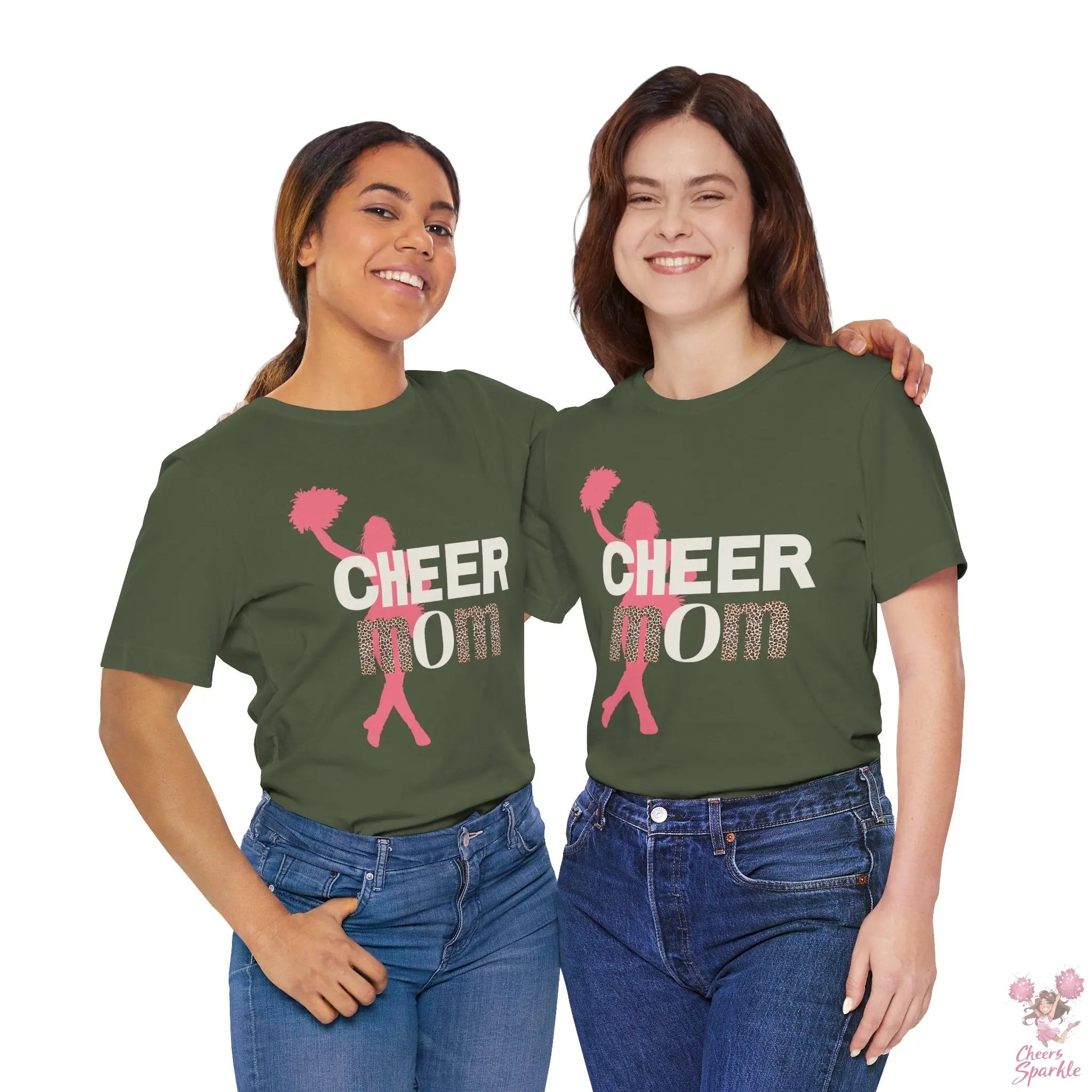 Cheer Mom T-Shirt Cheers and Sparkle