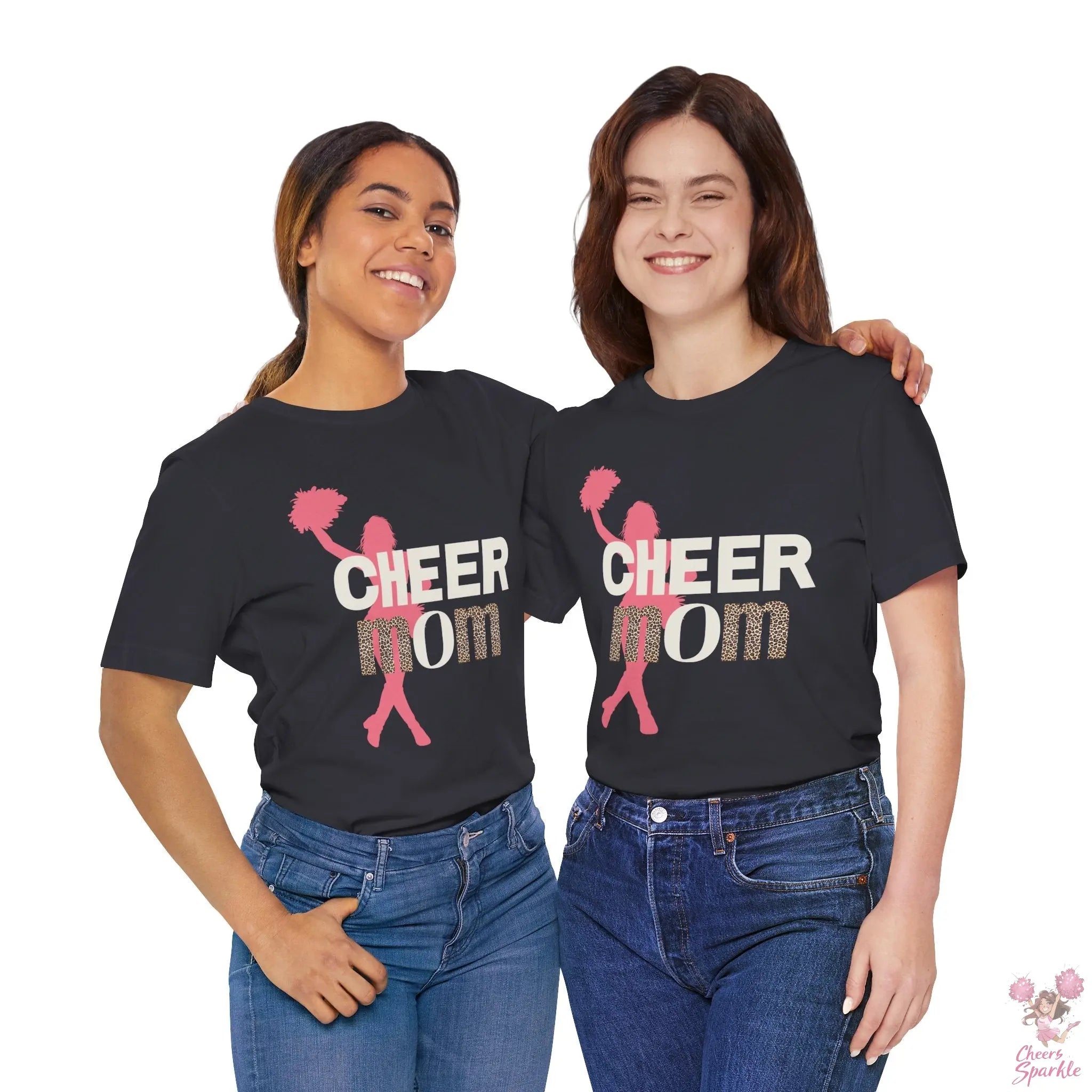 Cheer Mom T-Shirt Cheers and Sparkle