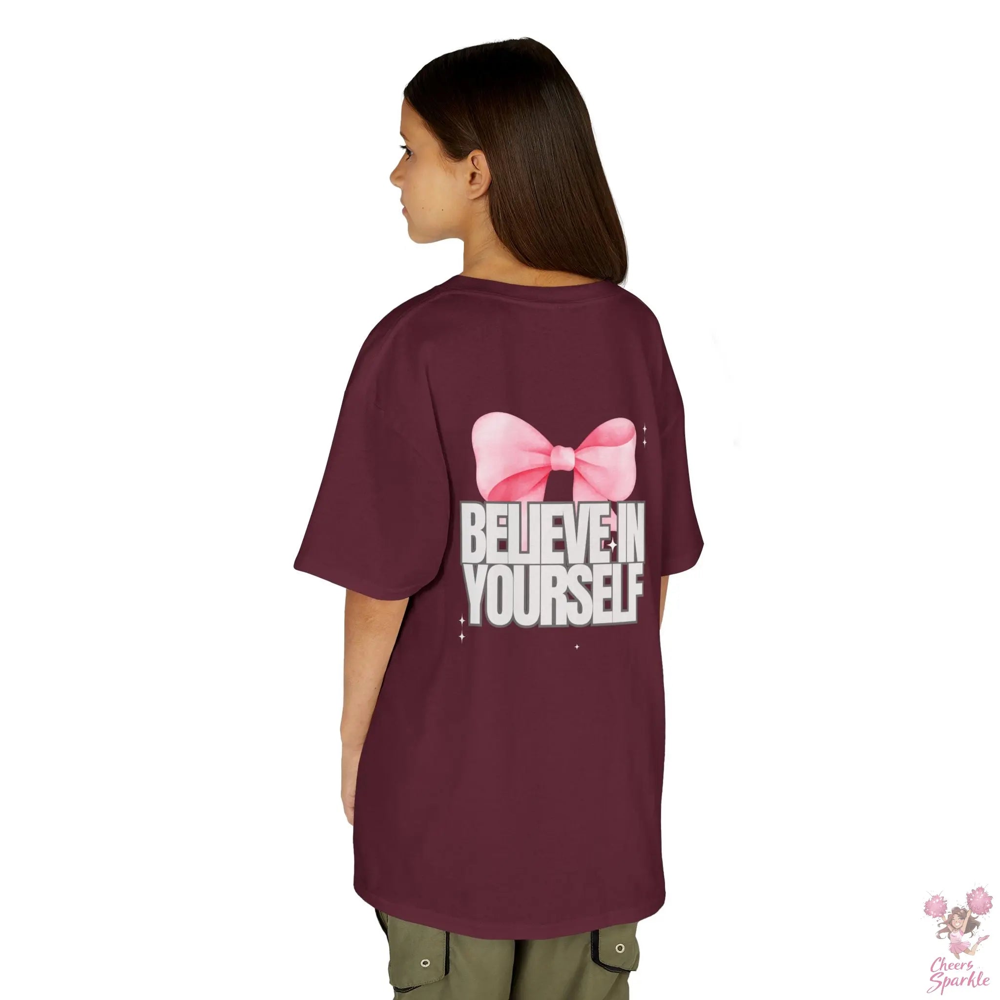 Kinder T-Shirt "Believe in Yourself" Printify