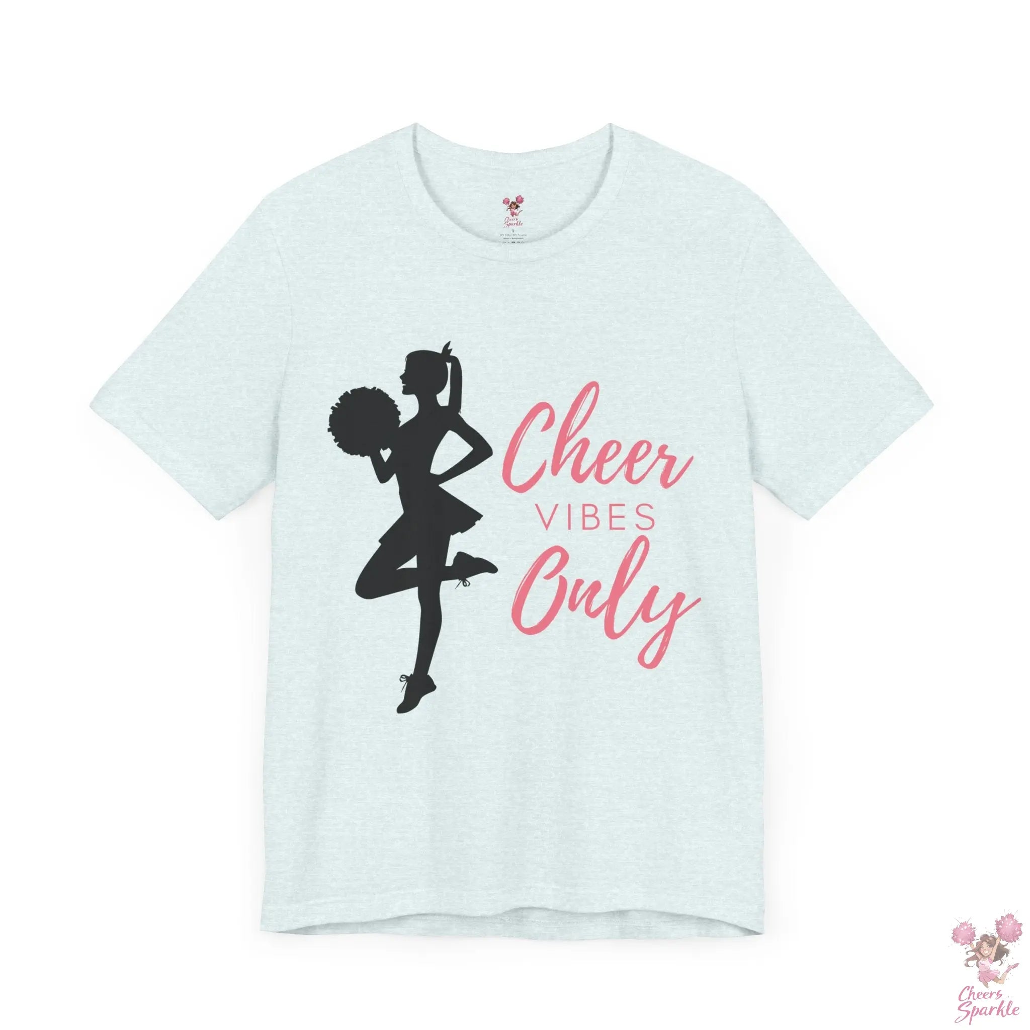 "Cheer Vibes Only" T-Shirt Cheers and Sparkle