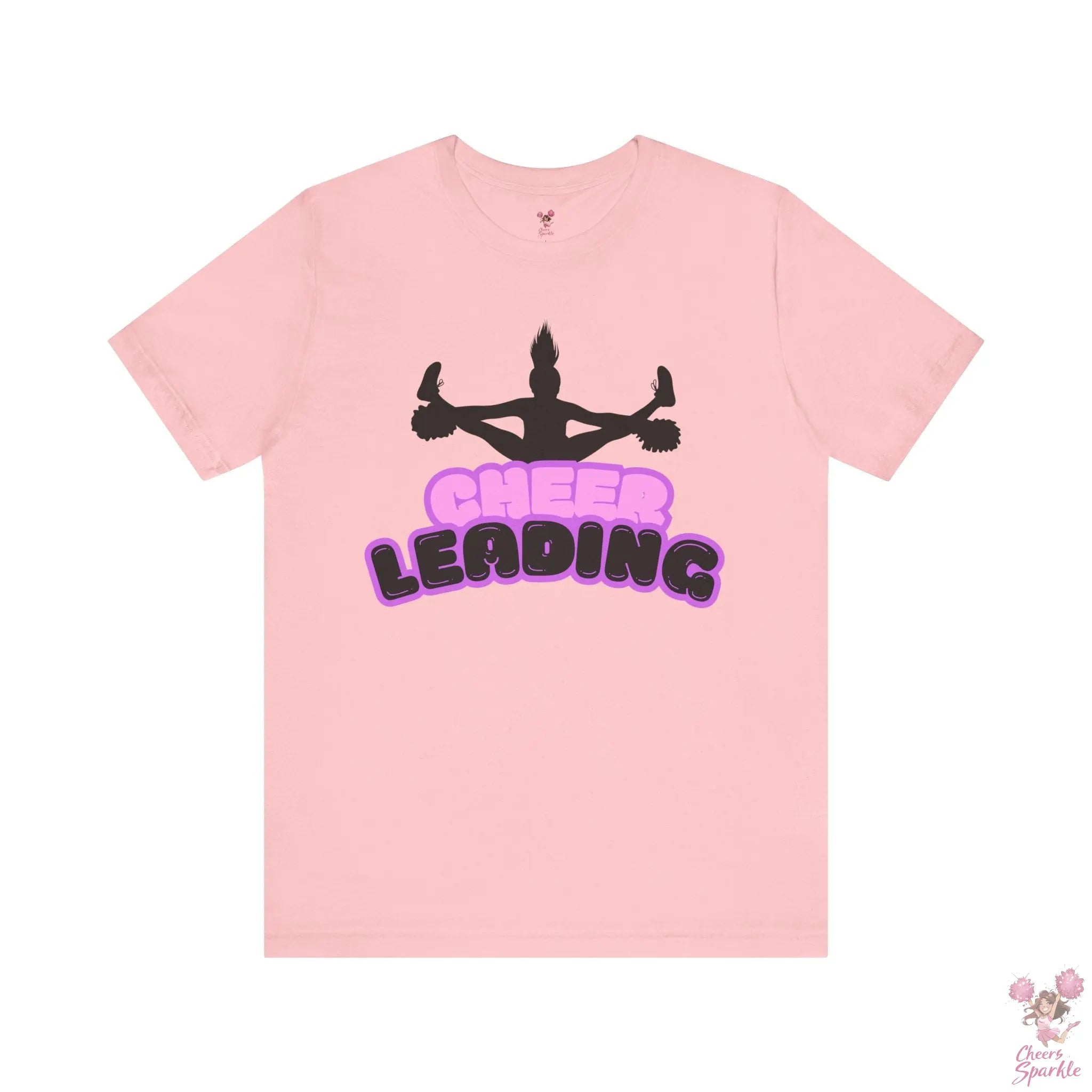Cheerleader T-Shirt Flyer Motiv Cheers and Sparkle