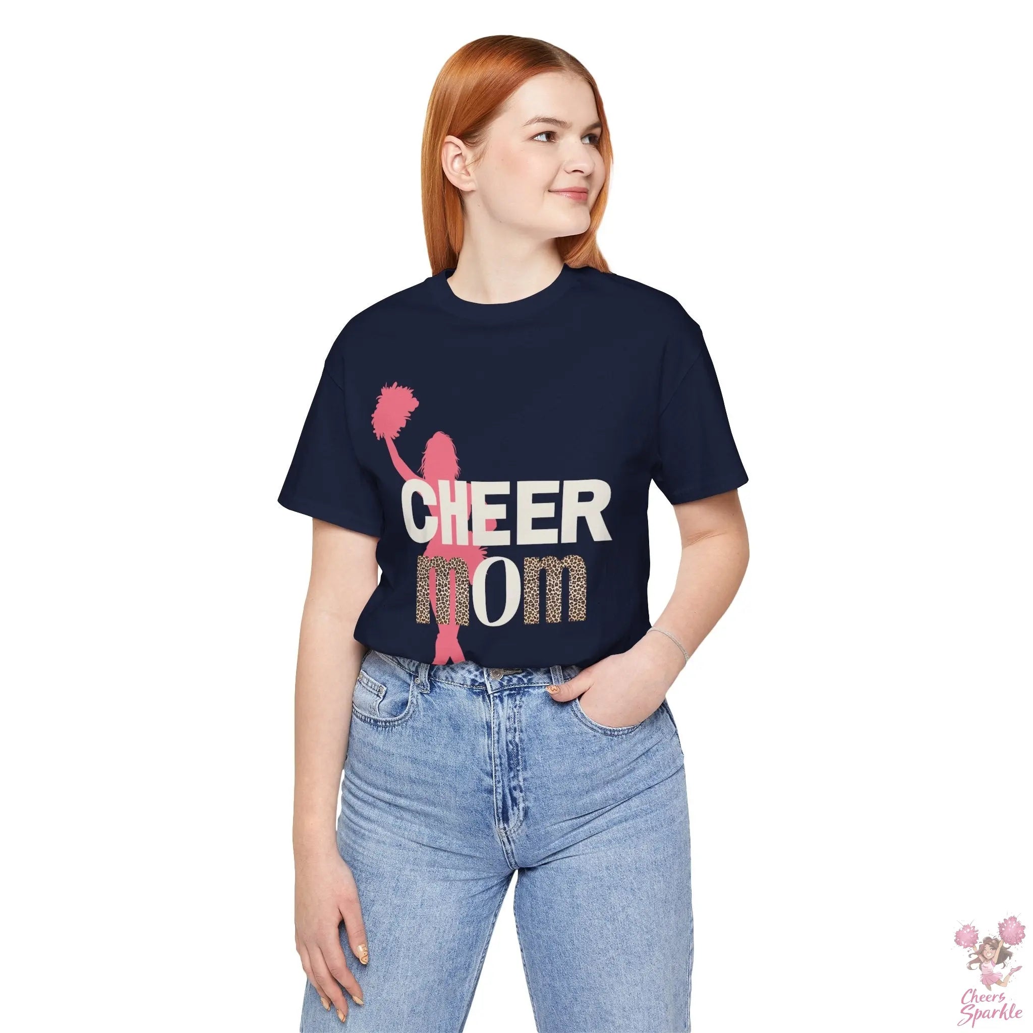 Cheer Mom T-Shirt Cheers and Sparkle