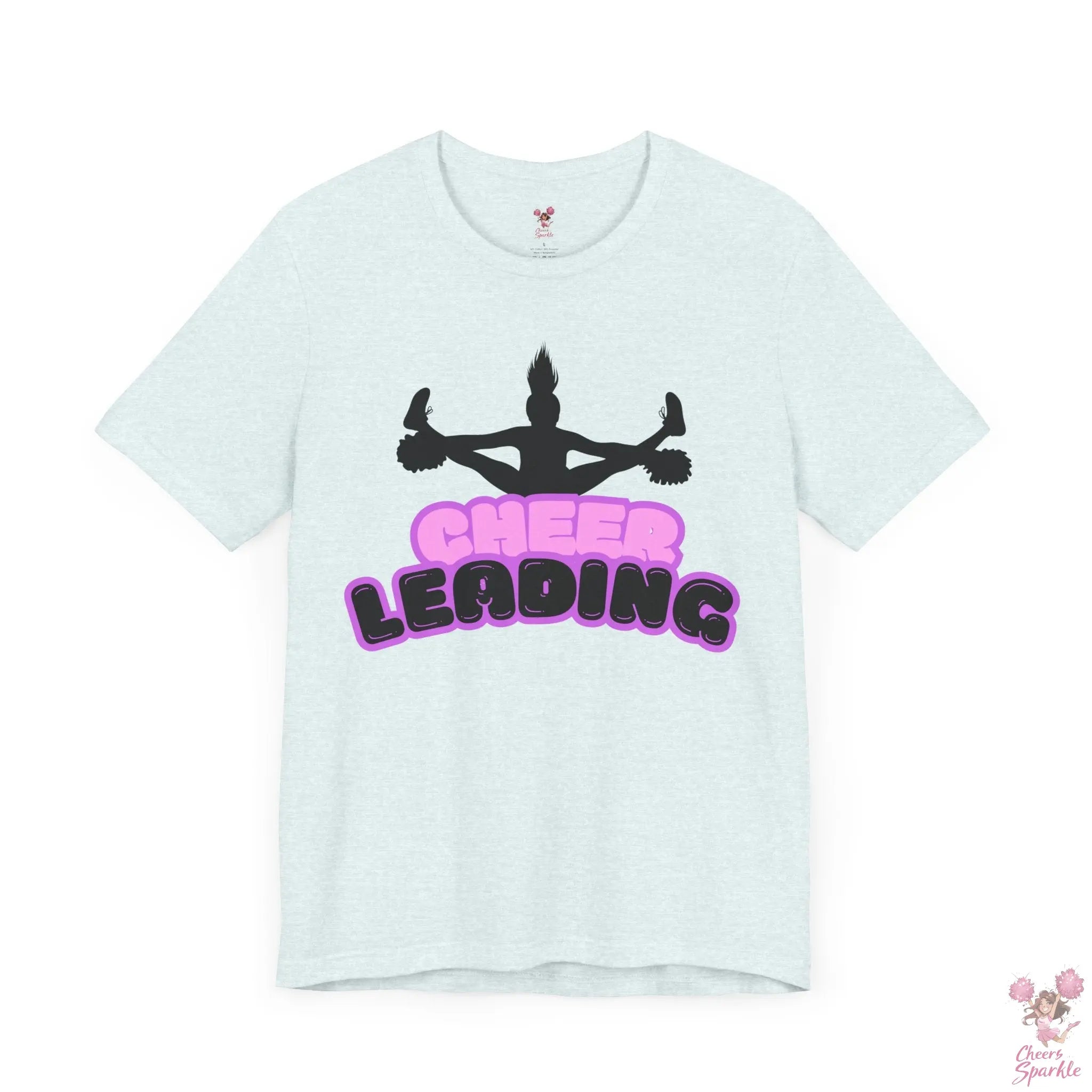 Cheerleader T-Shirt Flyer Motiv Cheers and Sparkle