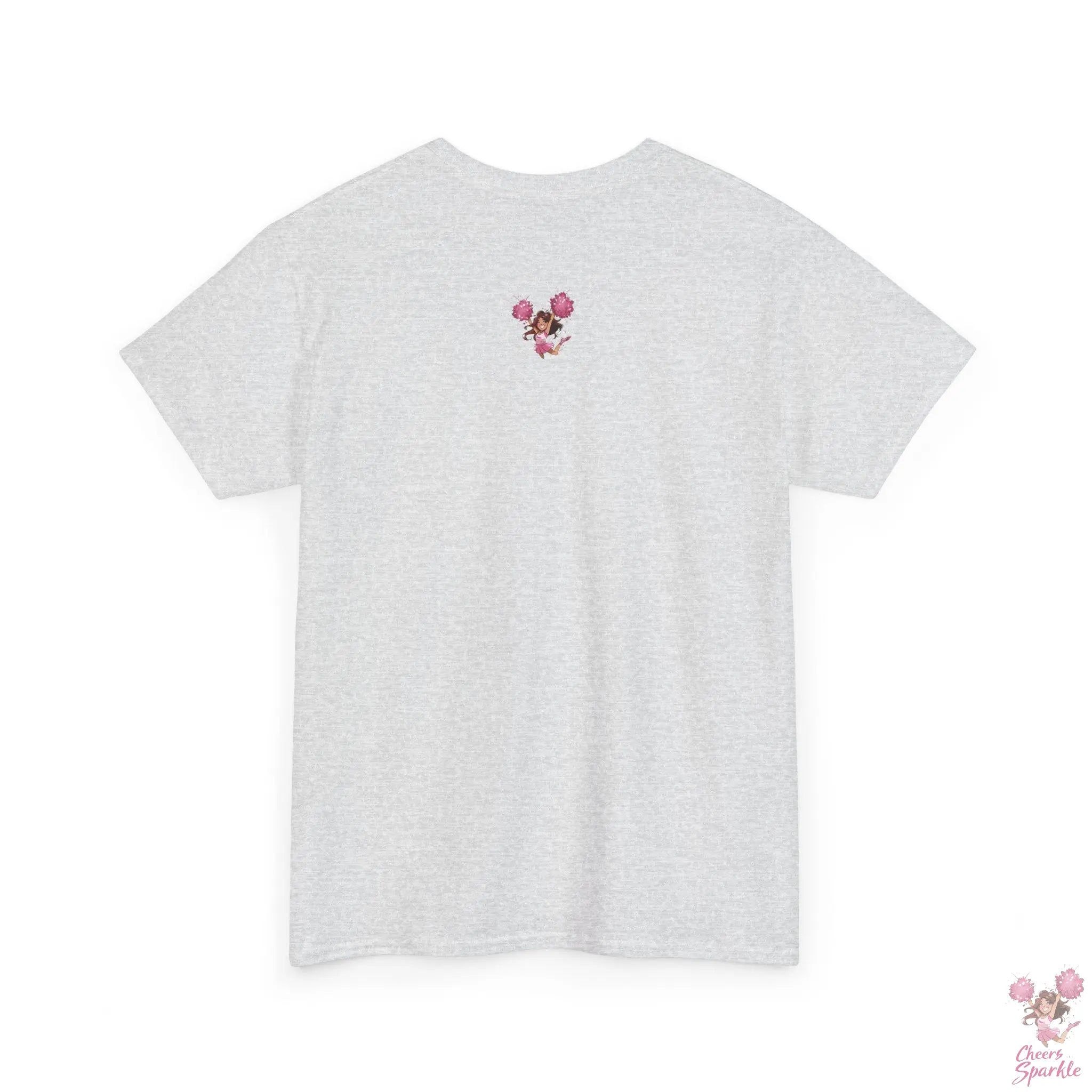 Heavy Cotton T-Shirt "Cheer Love" Cheers and Sparkle