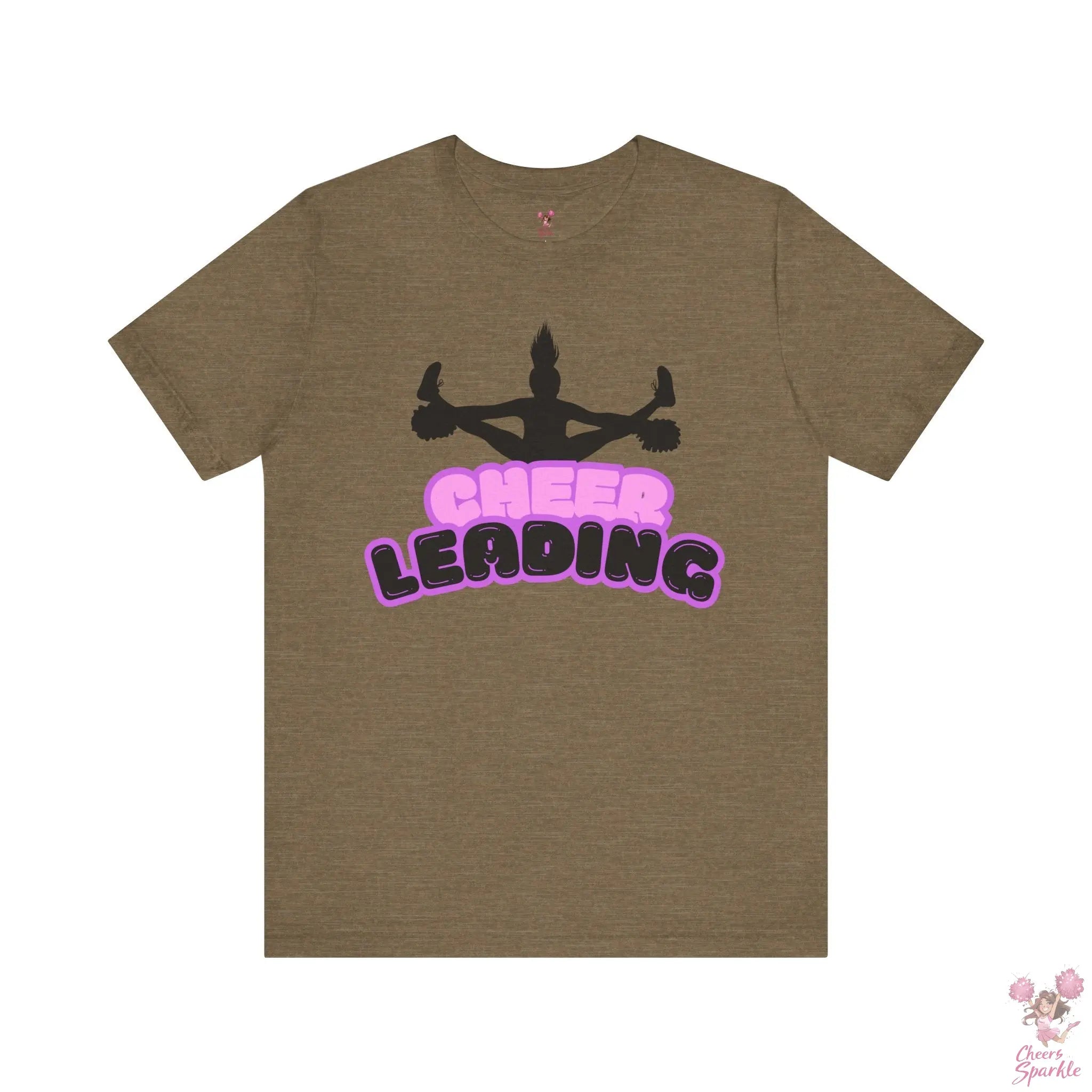 Cheerleader T-Shirt Flyer Motiv Cheers and Sparkle