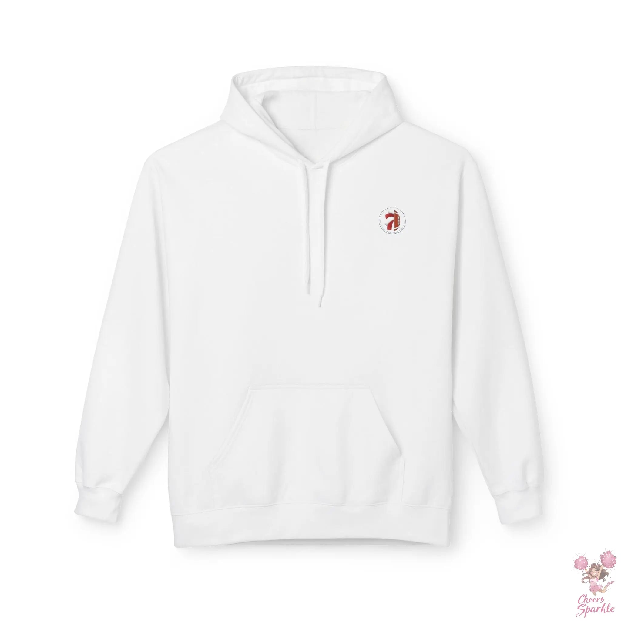 Hoodie - "I Cheer for Both Teams" Cheers and Sparkle