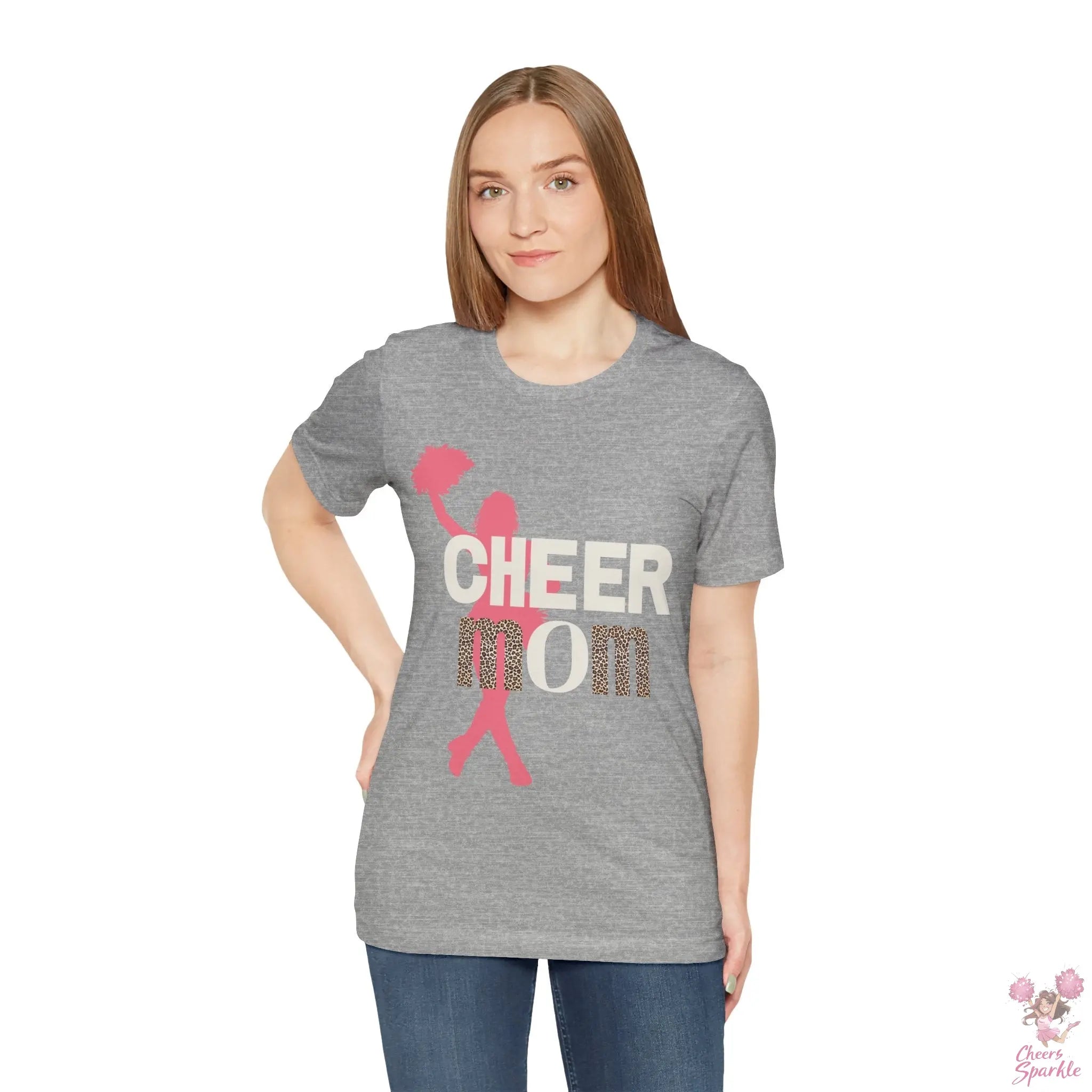 Cheer Mom T-Shirt Cheers and Sparkle