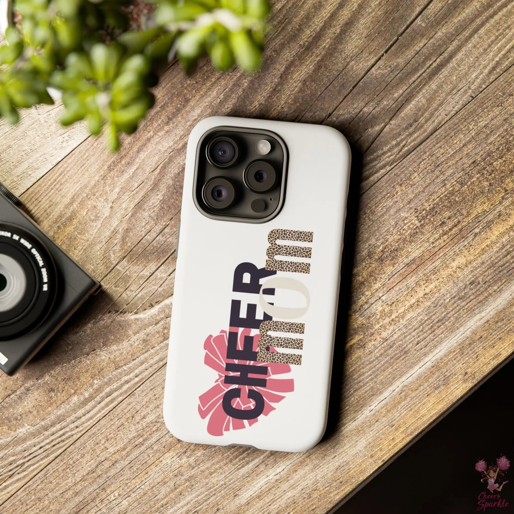 Handyhülle „Cheer Mom“ Cheers and Sparkle