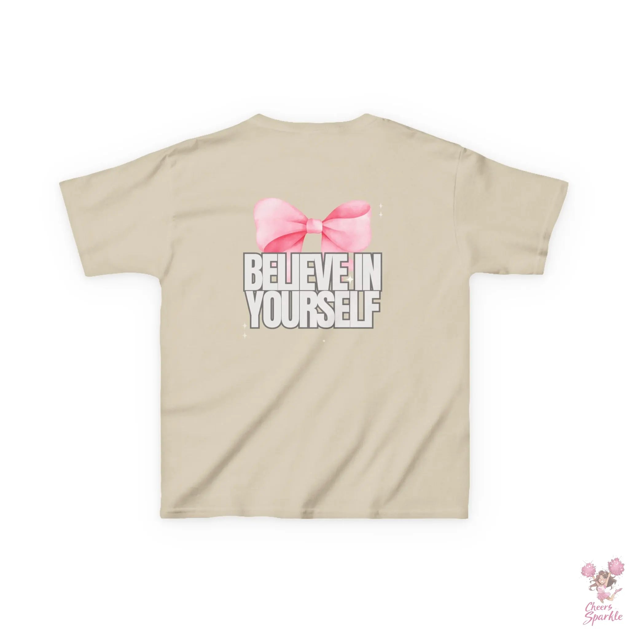 Kinder T-Shirt "Believe in Yourself" Printify