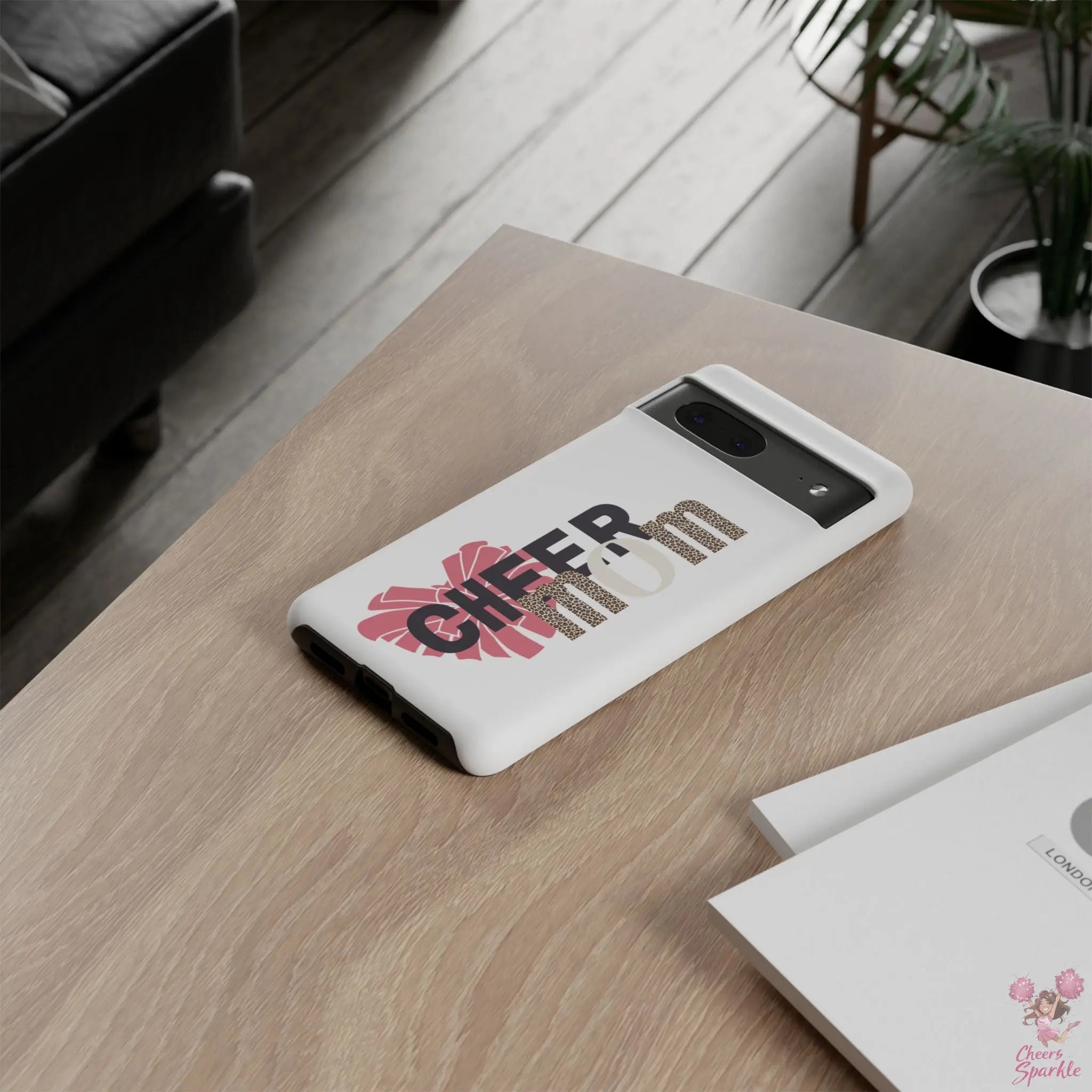 Handyhülle „Cheer Mom“ Cheers and Sparkle