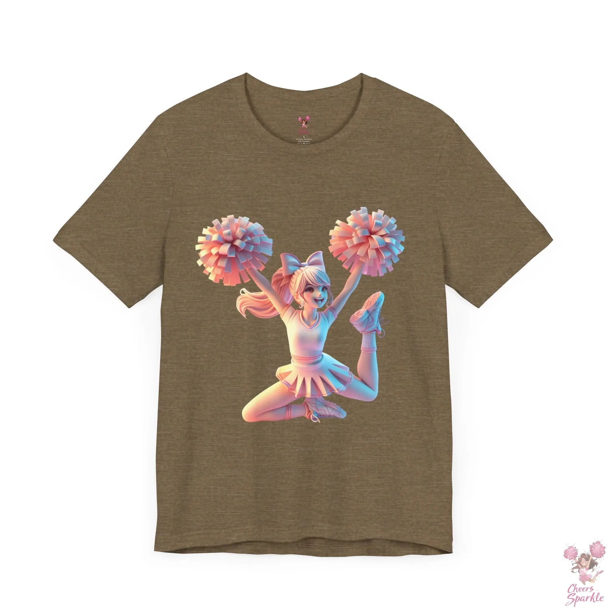 Lebendiger 3D-Druck eines Cheerleaders - Unisex - Cheers and Sparkle