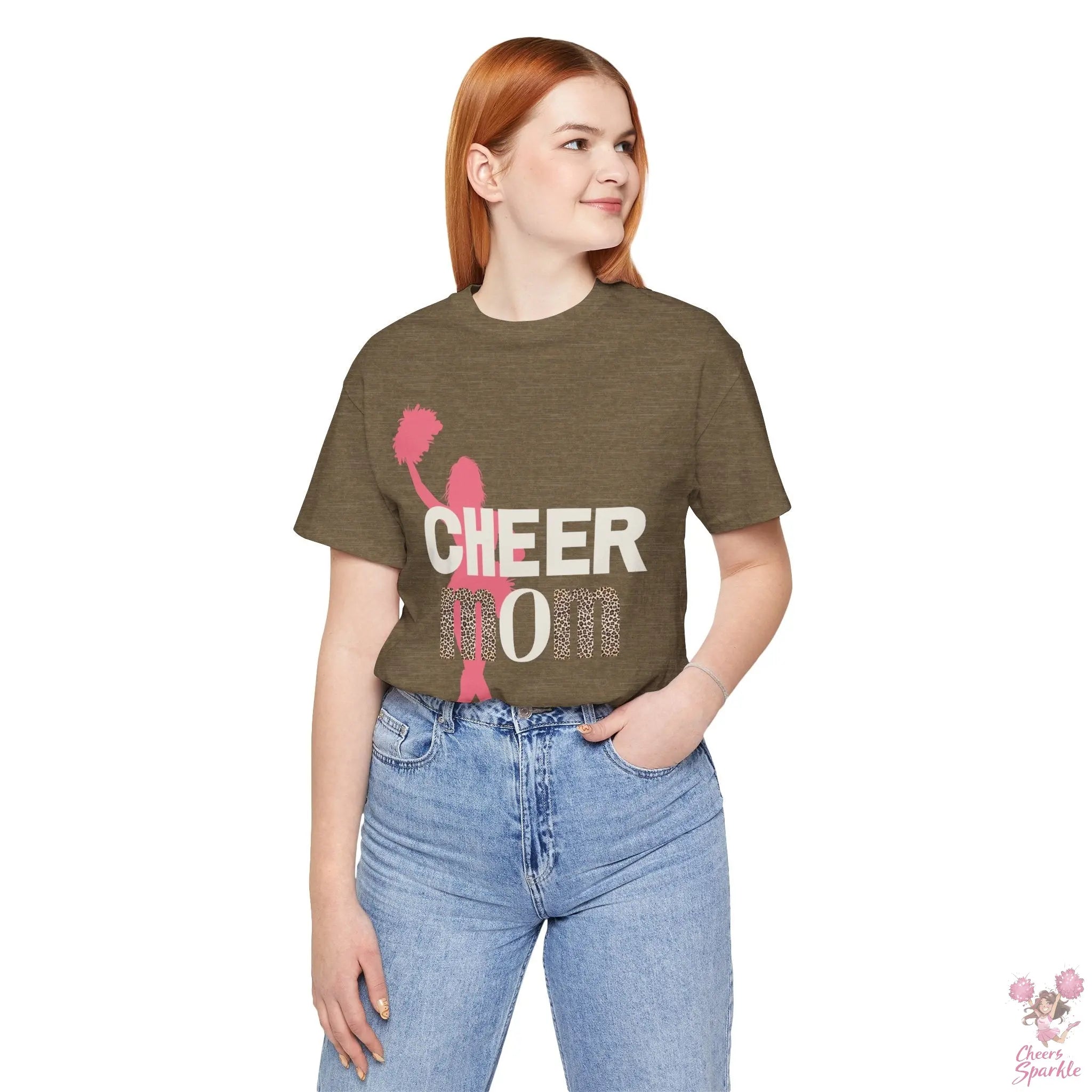 Cheer Mom T-Shirt Cheers and Sparkle
