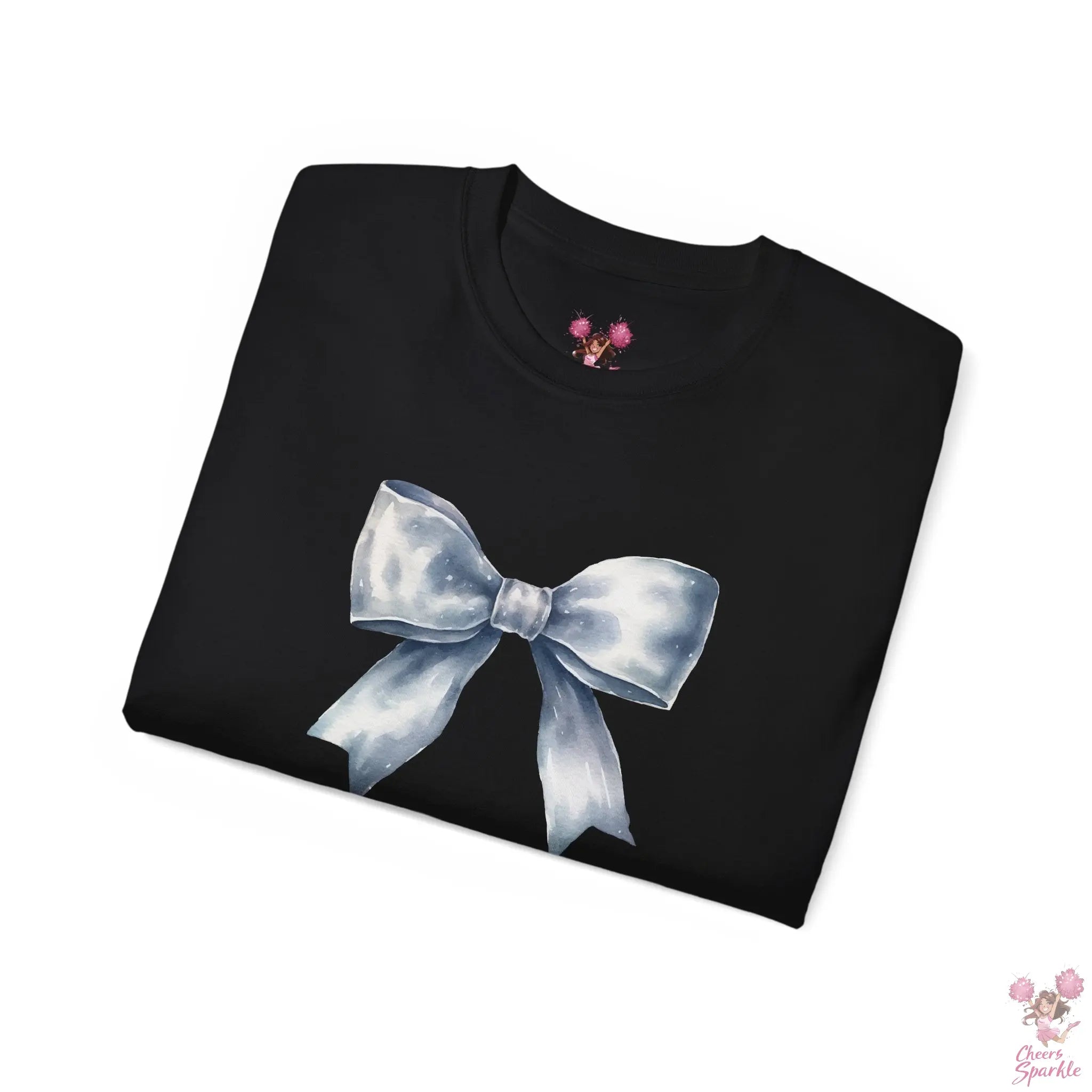 T-Shirt mit Bow Cheers and Sparkle