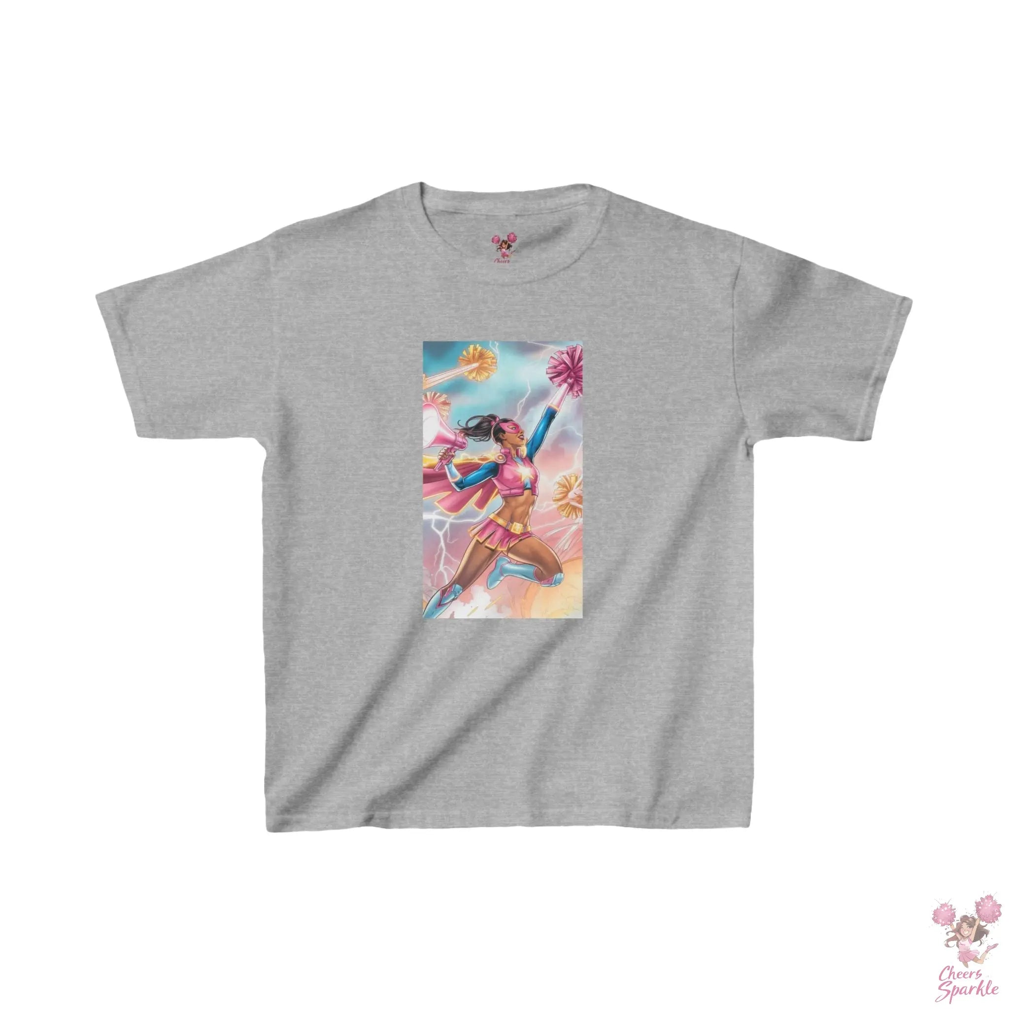 Superhelden Kinder T-Shirt Cheers and Sparkle