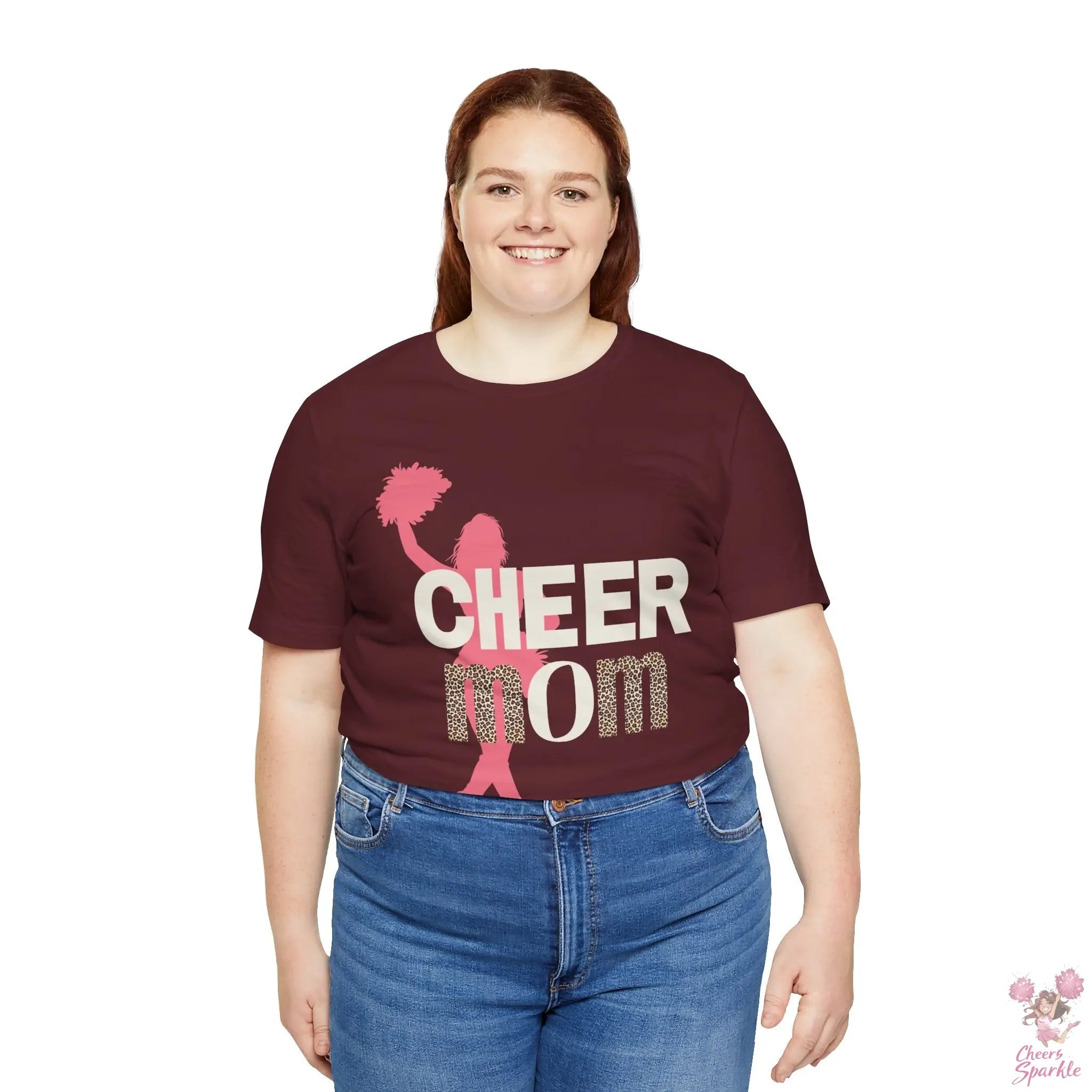 Cheer Mom T-Shirt Cheers and Sparkle