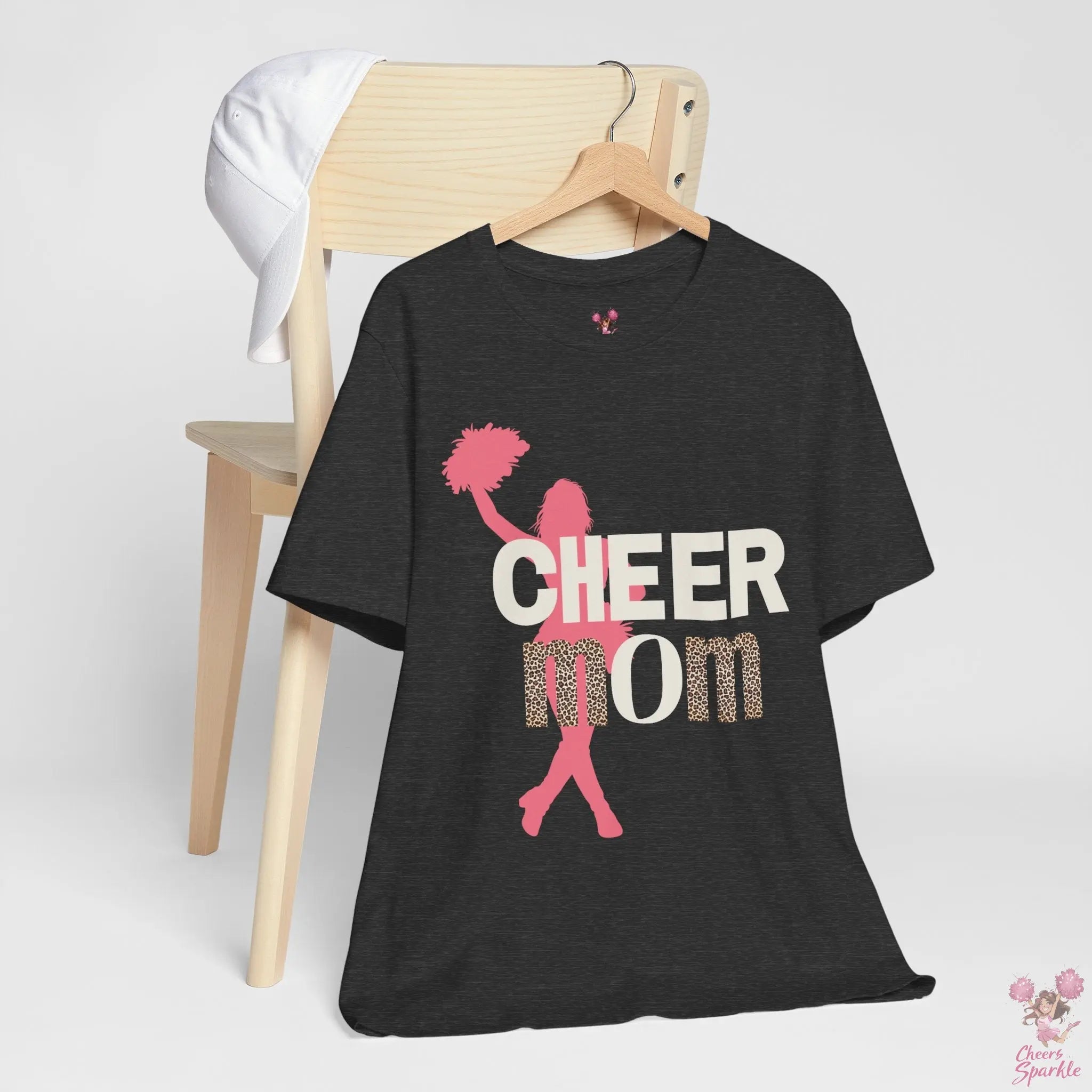 Cheer Mom T-Shirt Cheers and Sparkle