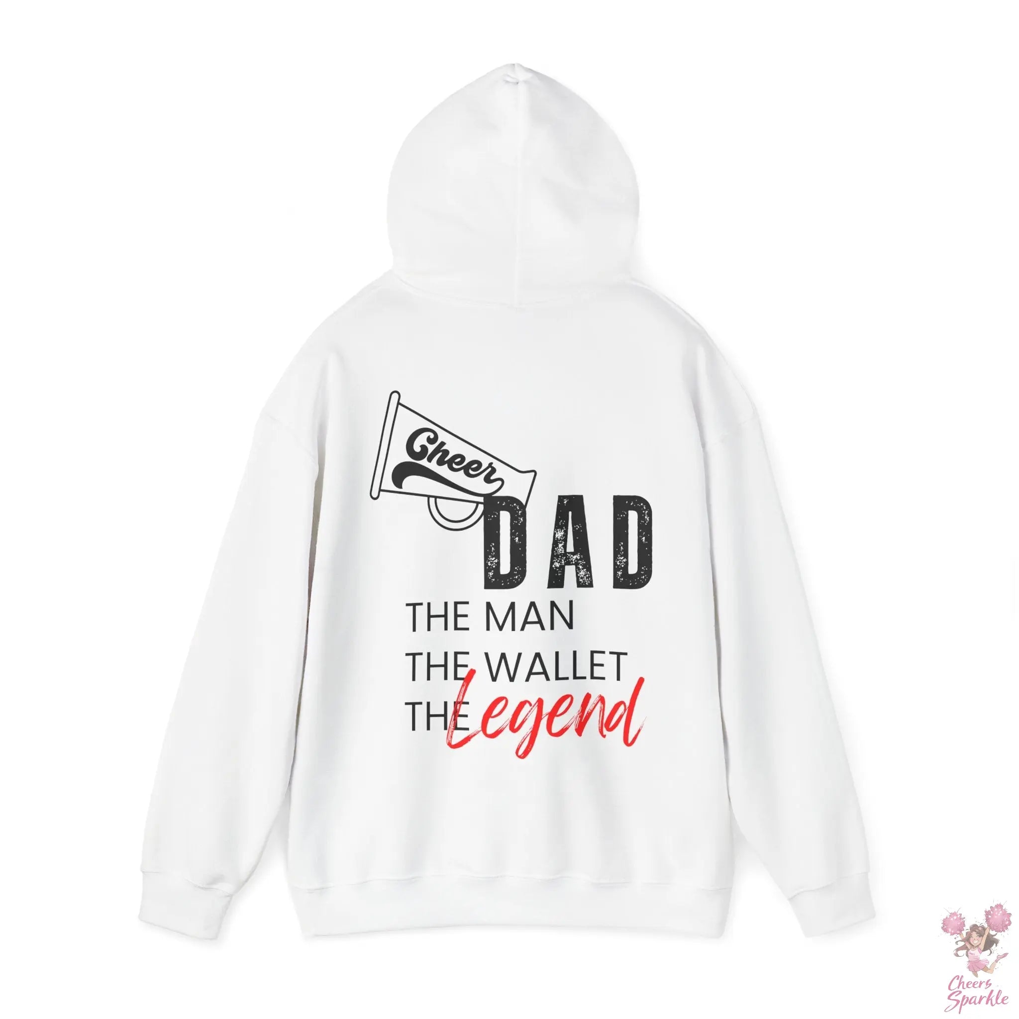 Cheer Dad "The Legend" Hoodie Printify