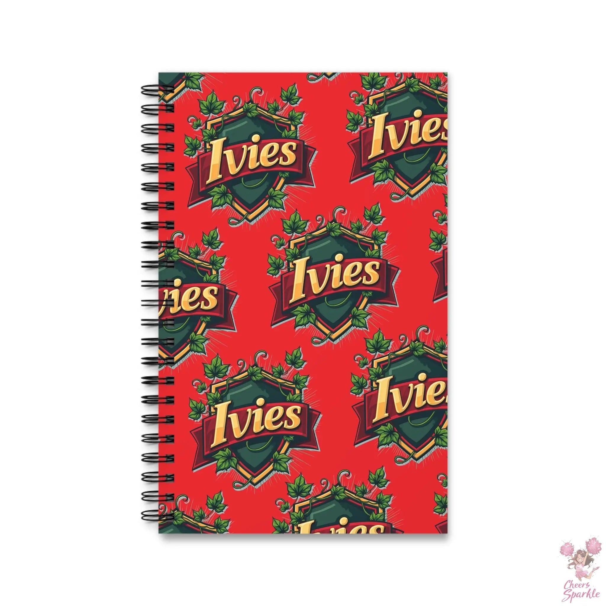 Invaders Ivies Spiral Journal Printify