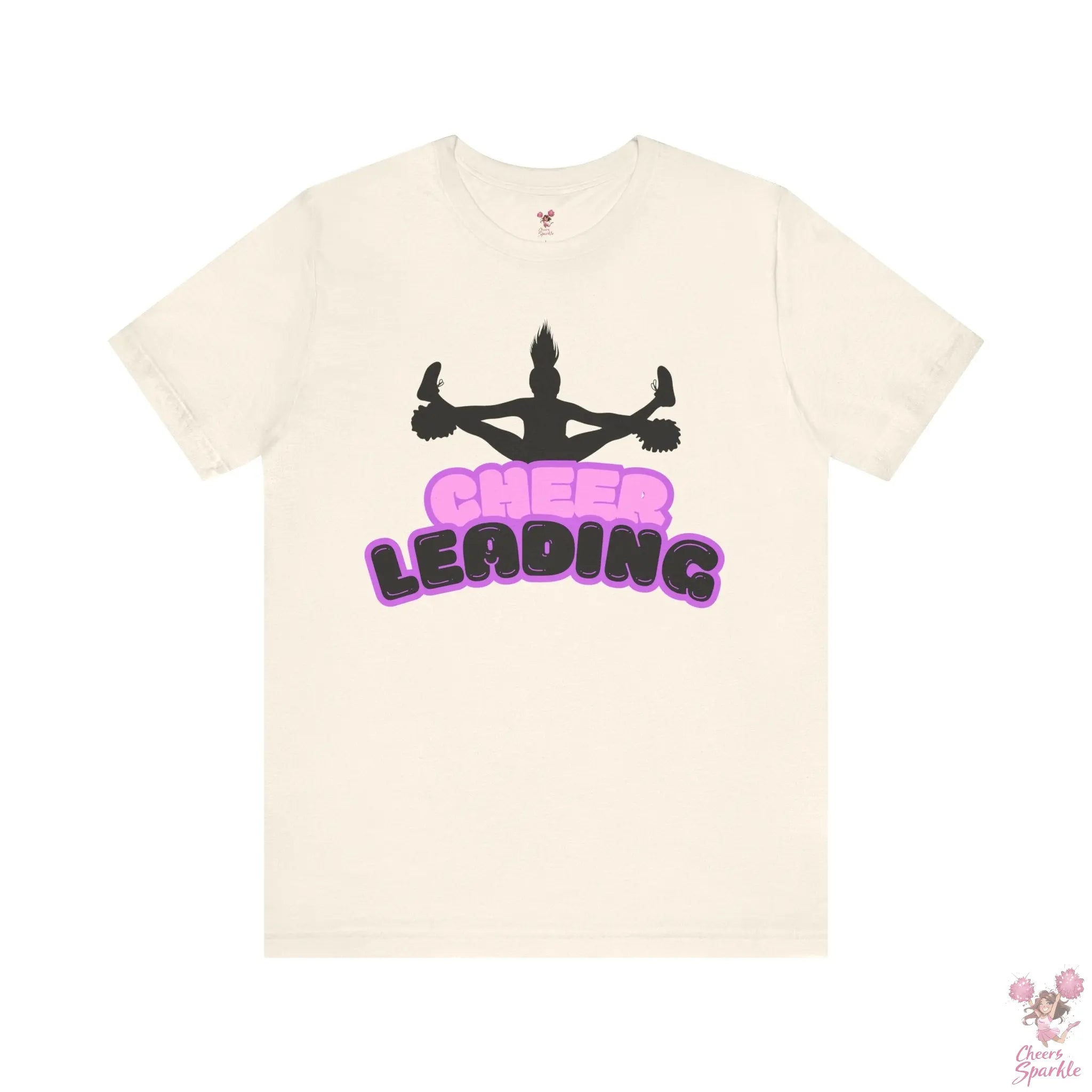 Cheerleader T-Shirt Flyer Motiv Cheers and Sparkle