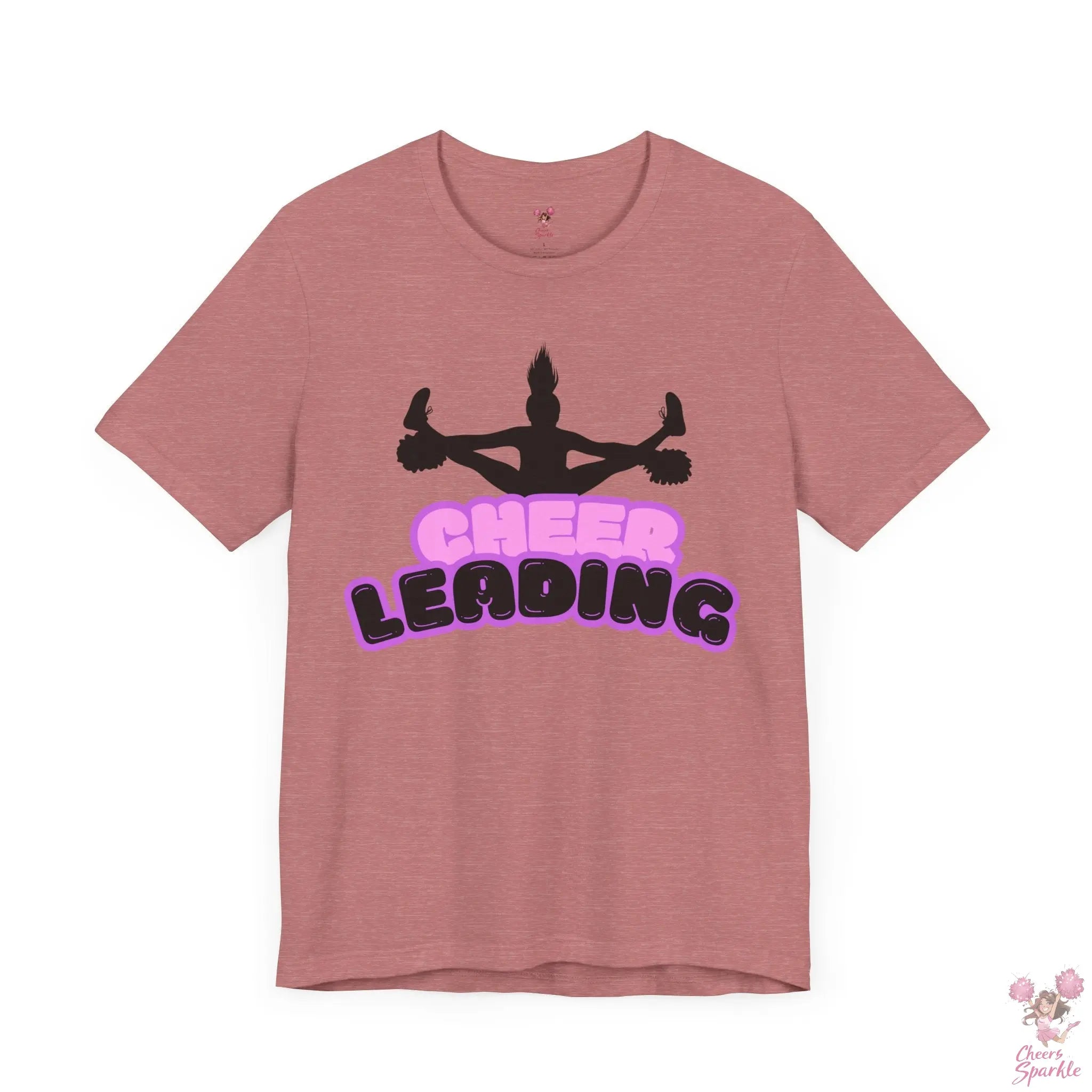 Cheerleader T-Shirt Flyer Motiv Cheers and Sparkle