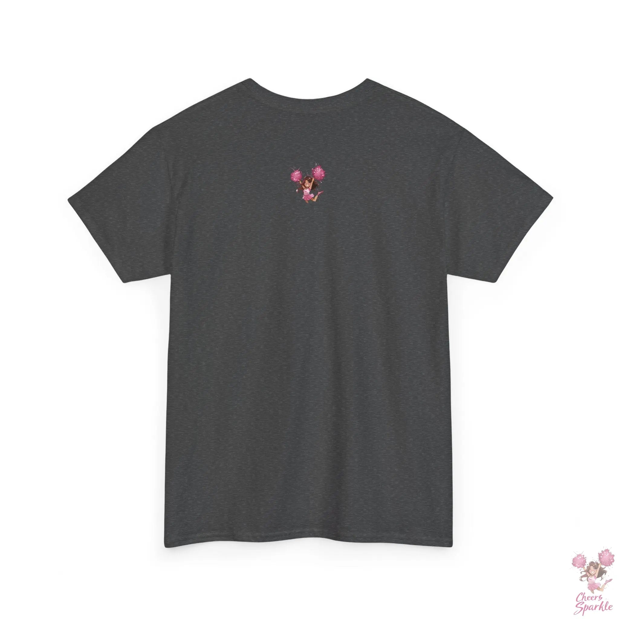 Heavy Cotton T-Shirt "Cheer Love" Cheers and Sparkle