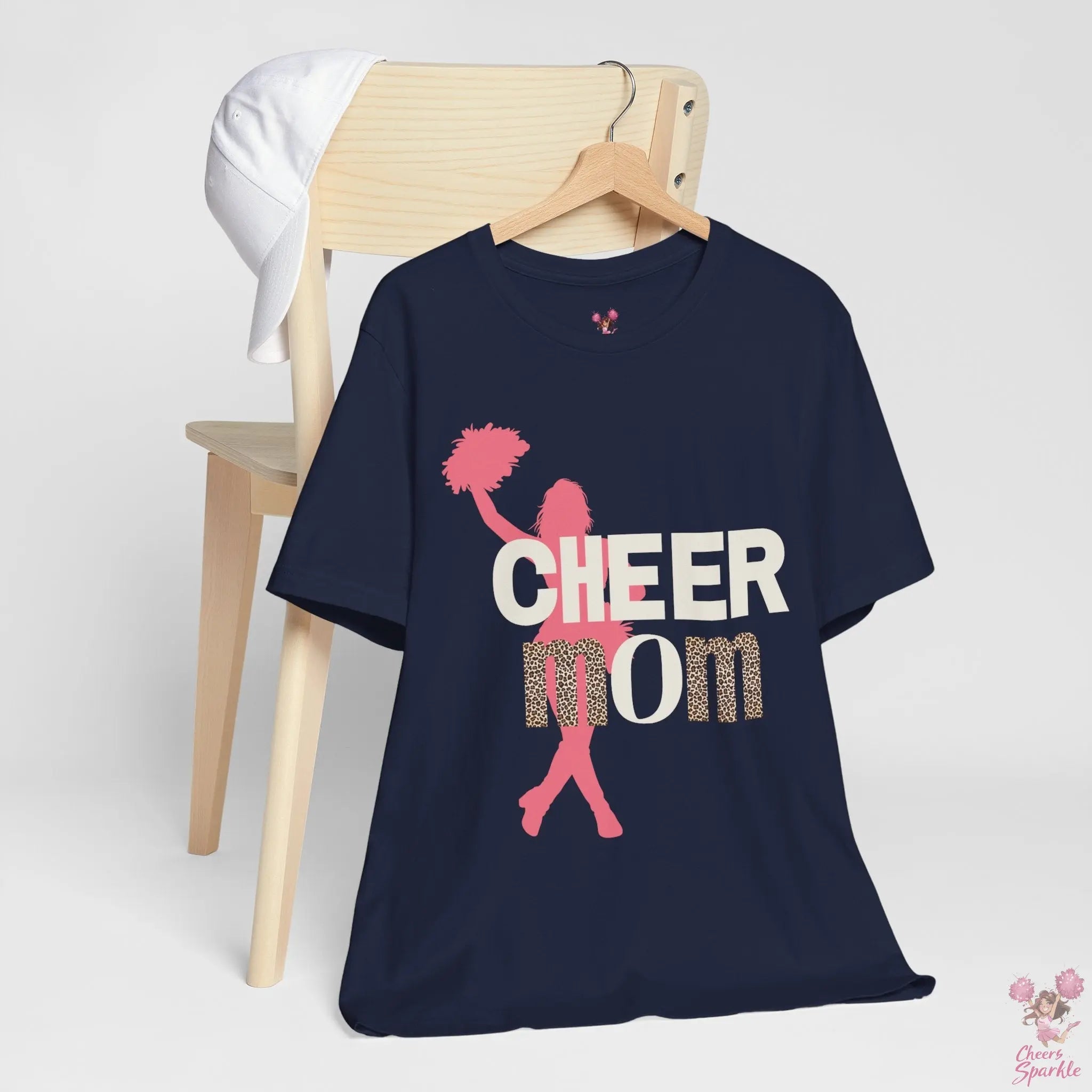 Cheer Mom T-Shirt Cheers and Sparkle