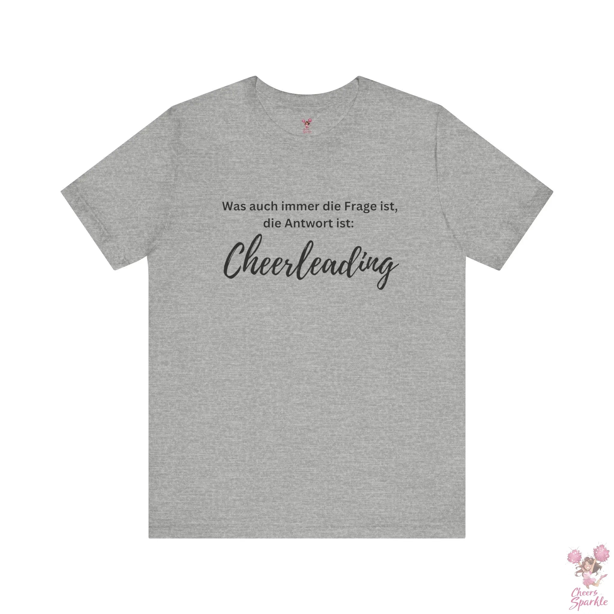 Tshirt - frecher Spruch für Cheerleader Cheers and Sparkle