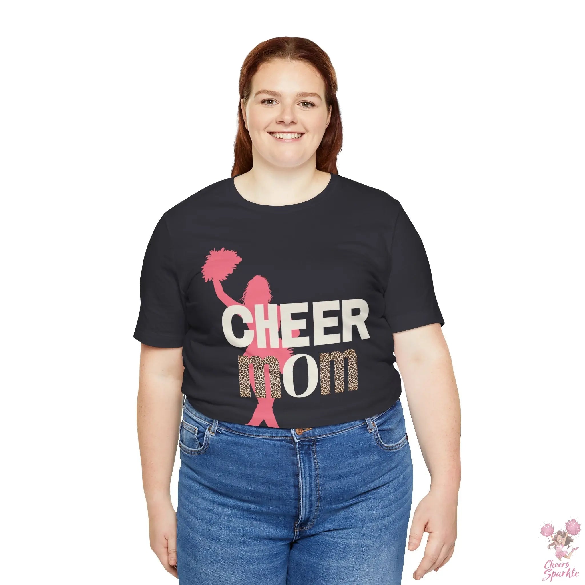 Cheer Mom T-Shirt Cheers and Sparkle