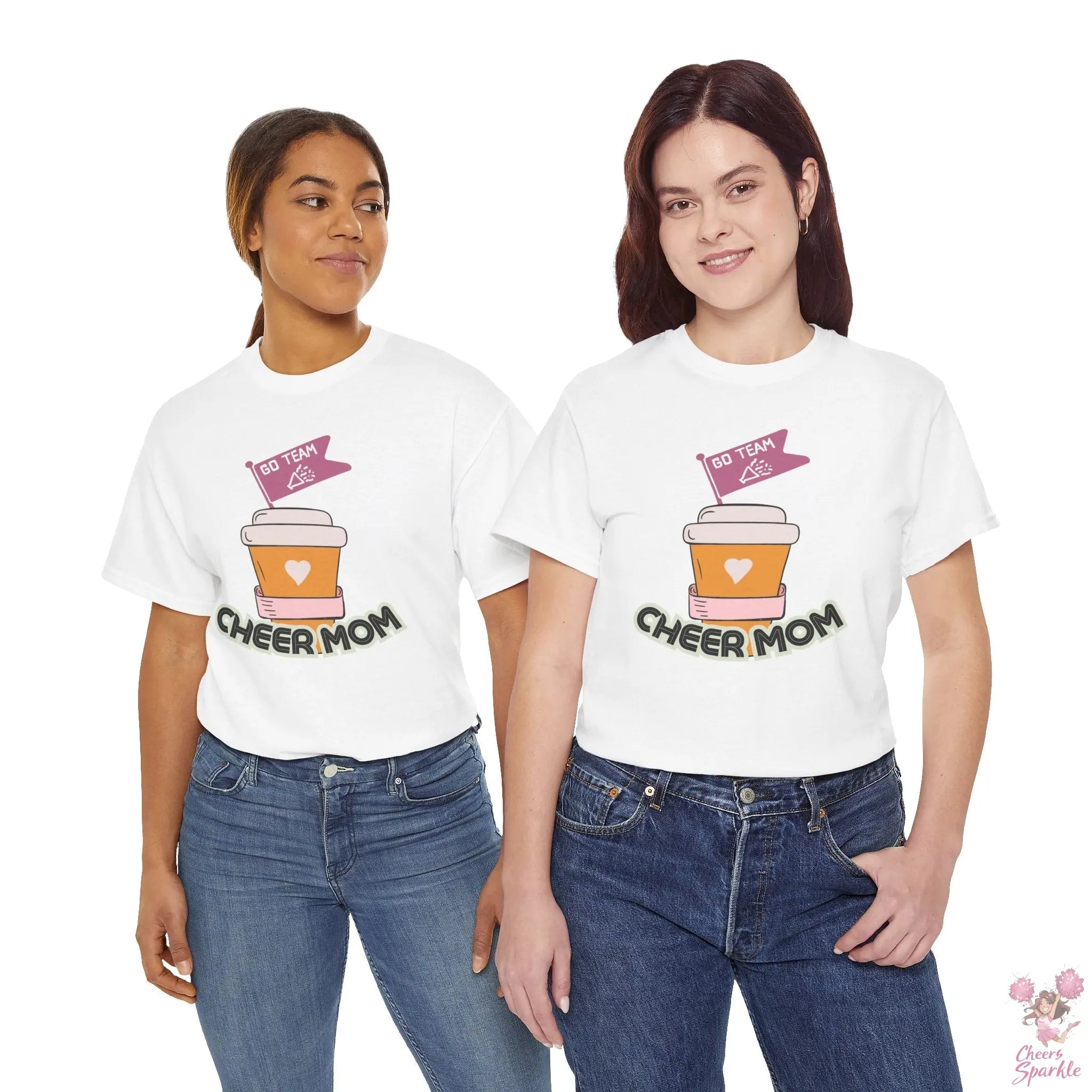 Cheer Mom T-Shirt Printify