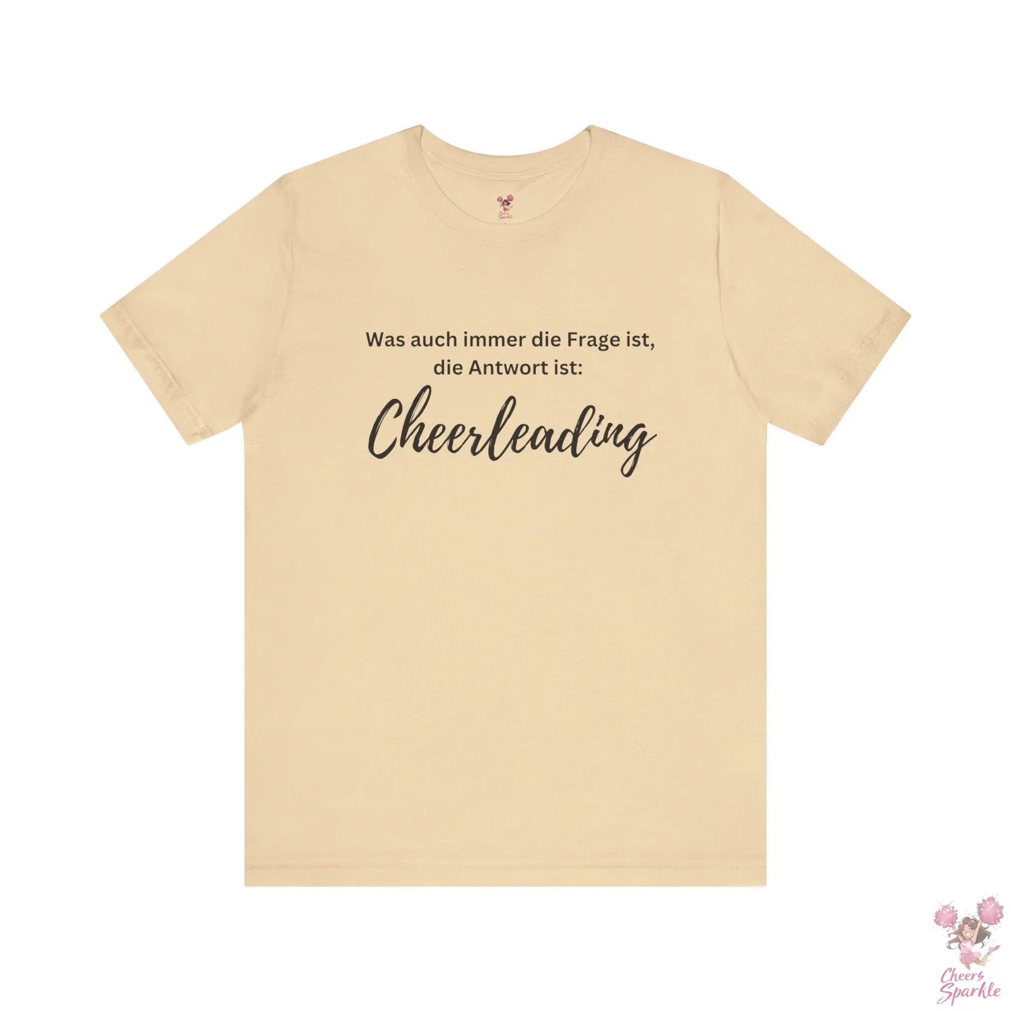 Tshirt - frecher Spruch für Cheerleader Cheers and Sparkle