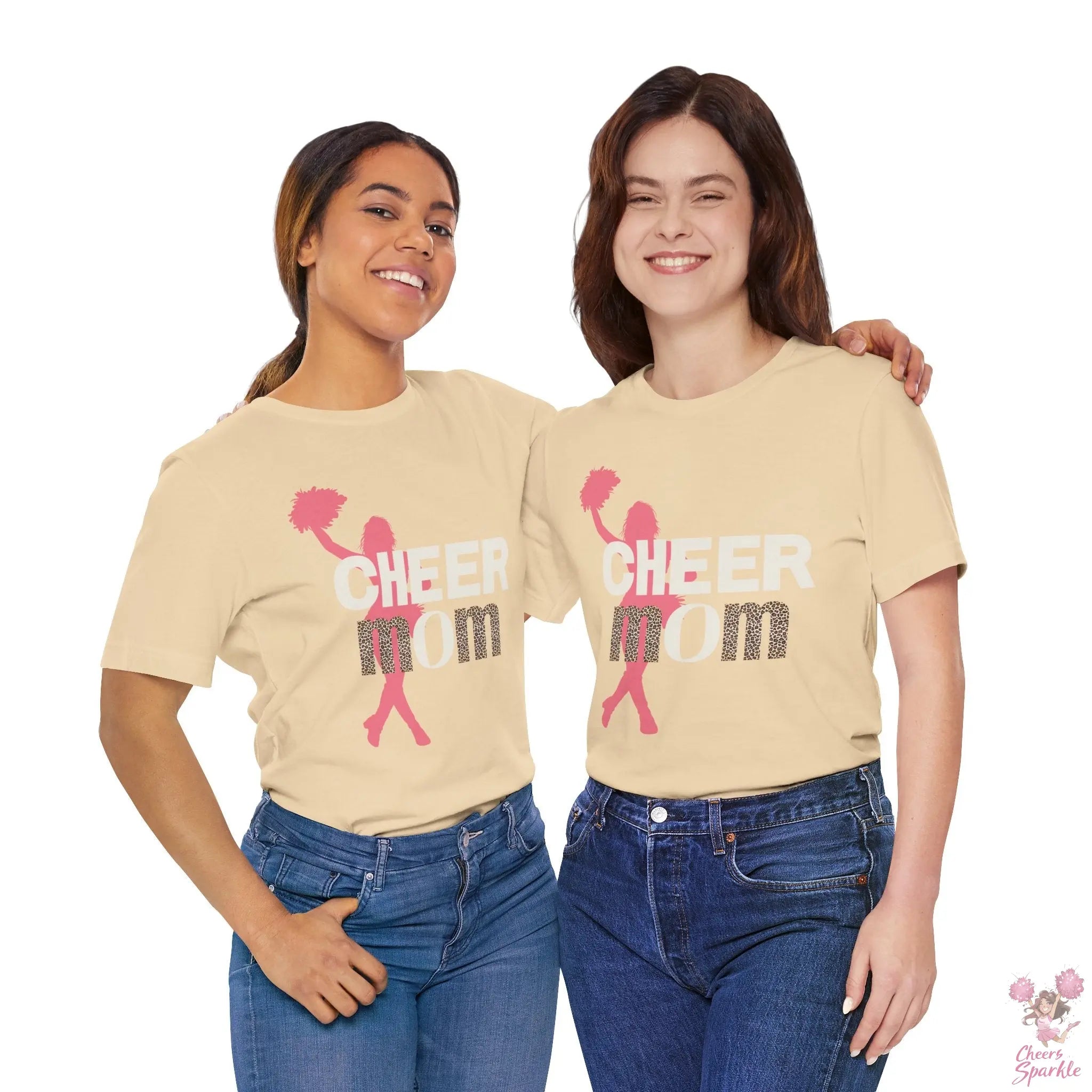 Cheer Mom T-Shirt Cheers and Sparkle
