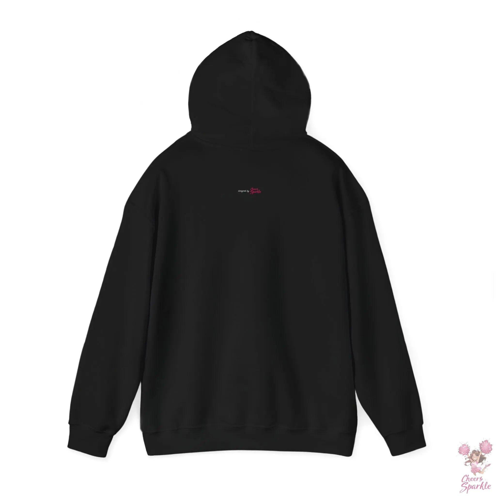 Hoodie „Vergiss Highheels, diese Prinzessin trägt Cheer Schuhe“ Printify