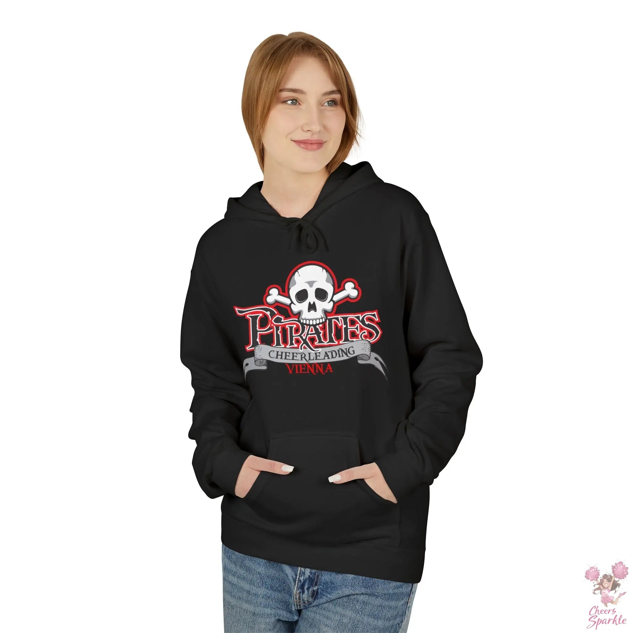 Vienna Pirates Hoodie - Stolze Mom einer Little Hurricane Prinzessin Cheers and Sparkle